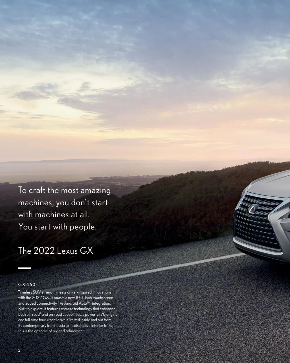 Catalogue Lexus GX 2022, page 00004