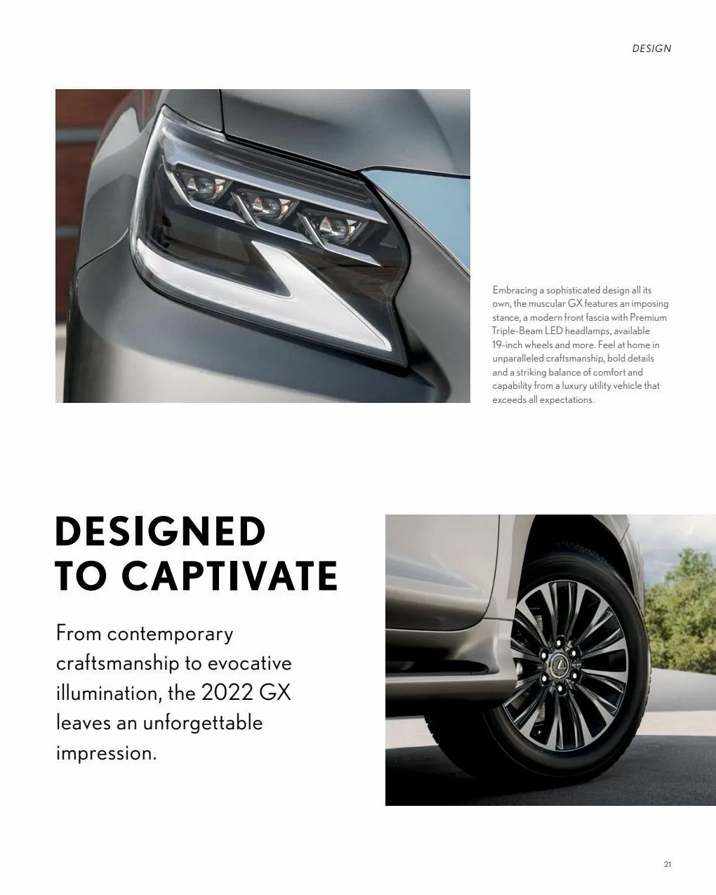 Catalogue Lexus GX 2022, page 00023