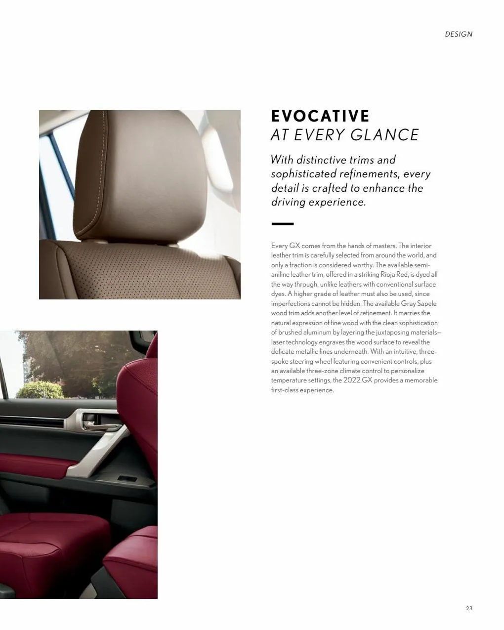 Catalogue Lexus GX 2022, page 00025