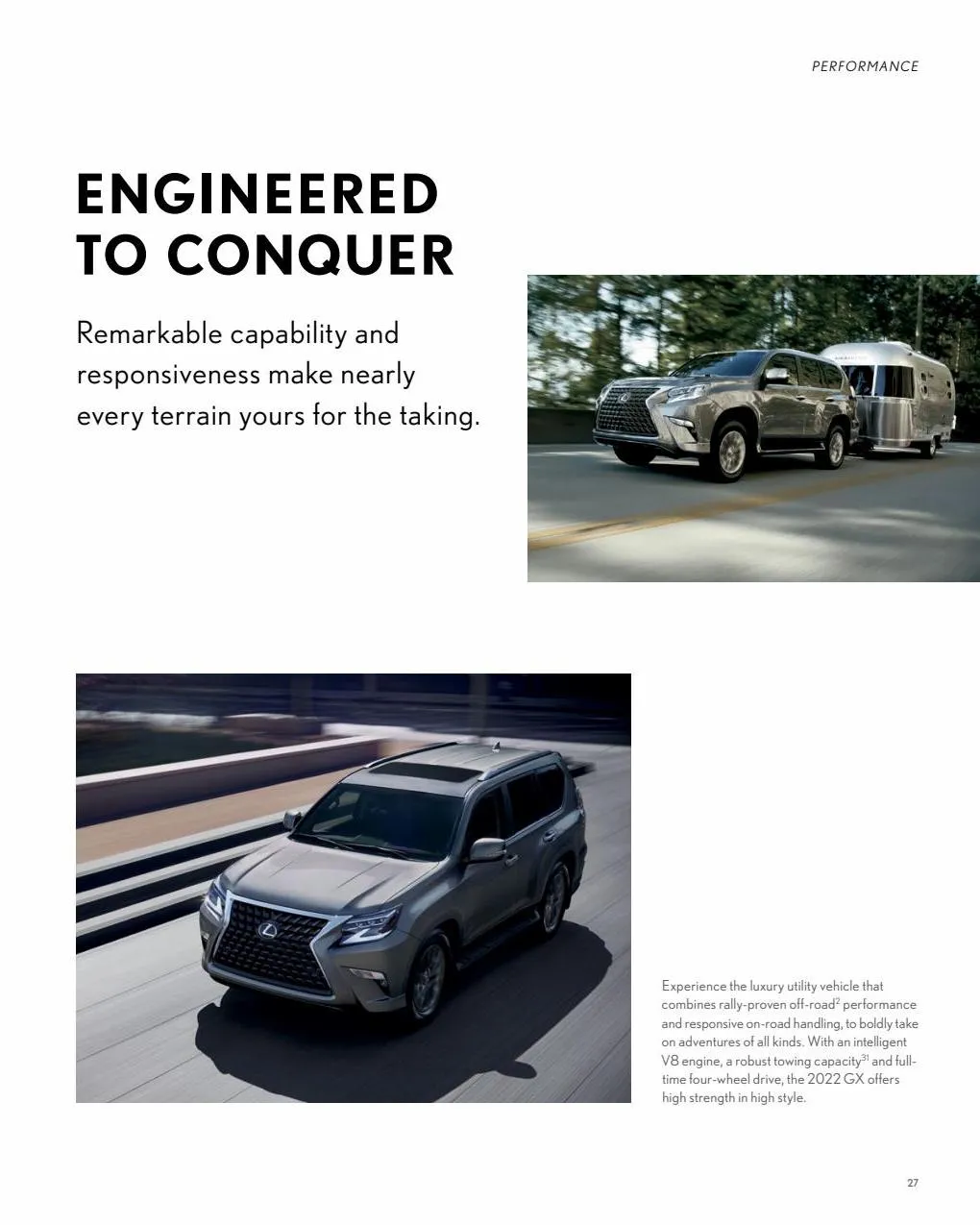 Catalogue Lexus GX 2022, page 00029