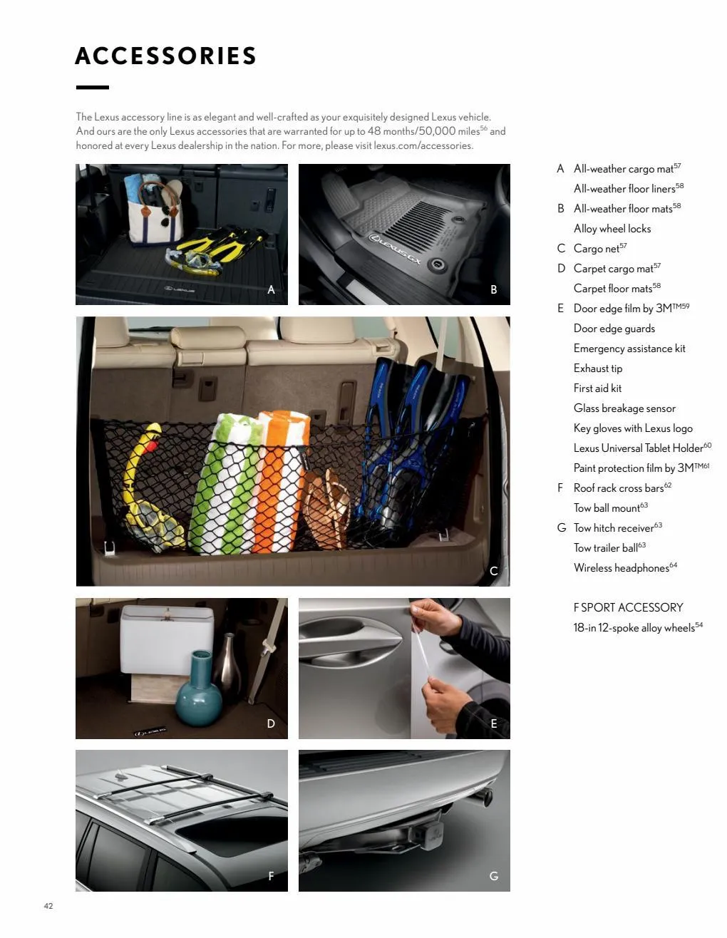 Catalogue Lexus GX 2022, page 00044