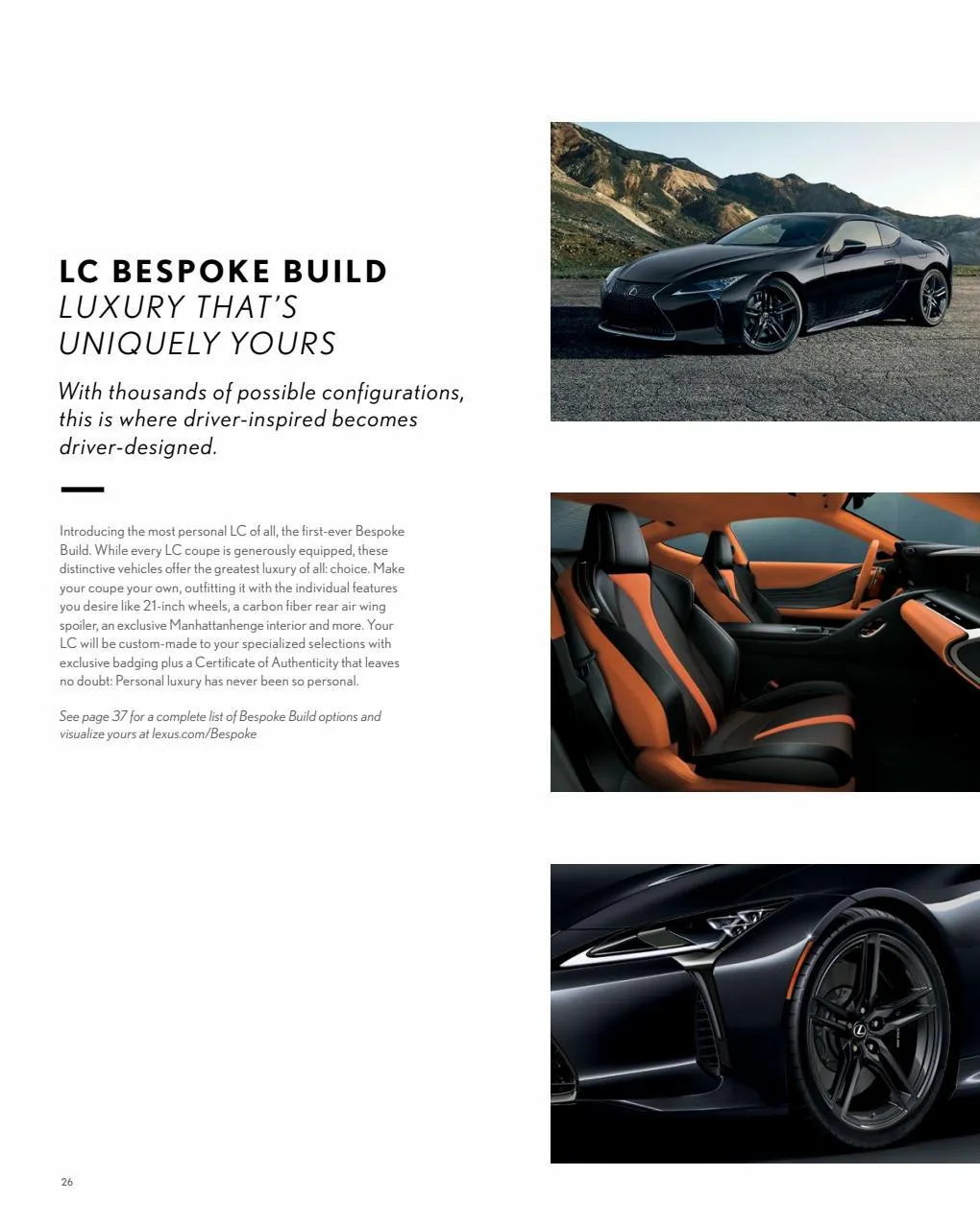 Catalogue Lexus LC 2022, page 00028