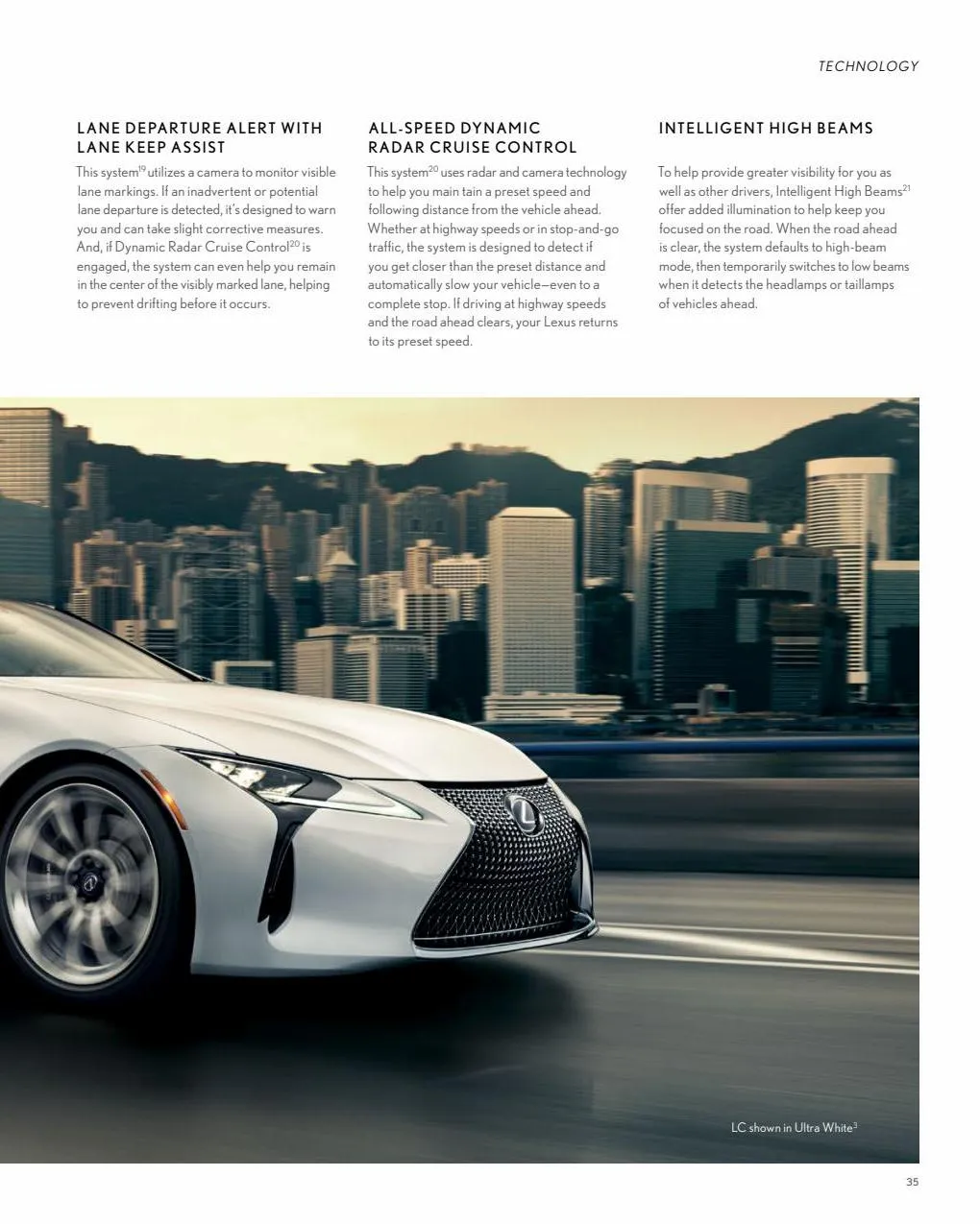 Catalogue Lexus LC 2022, page 00037