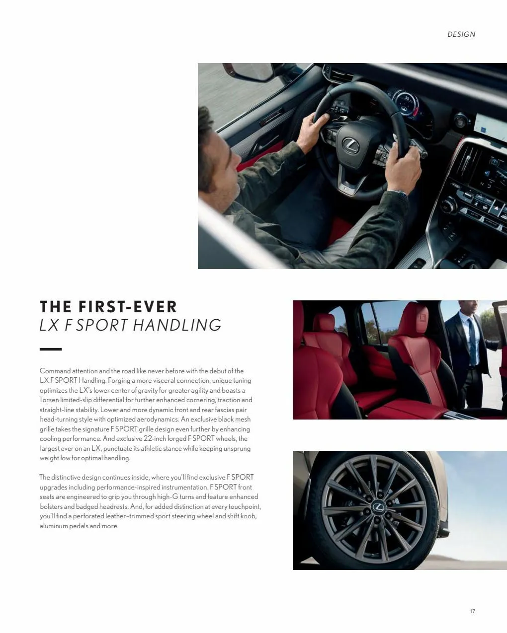 Catalogue Lexus LX 2022, page 00019