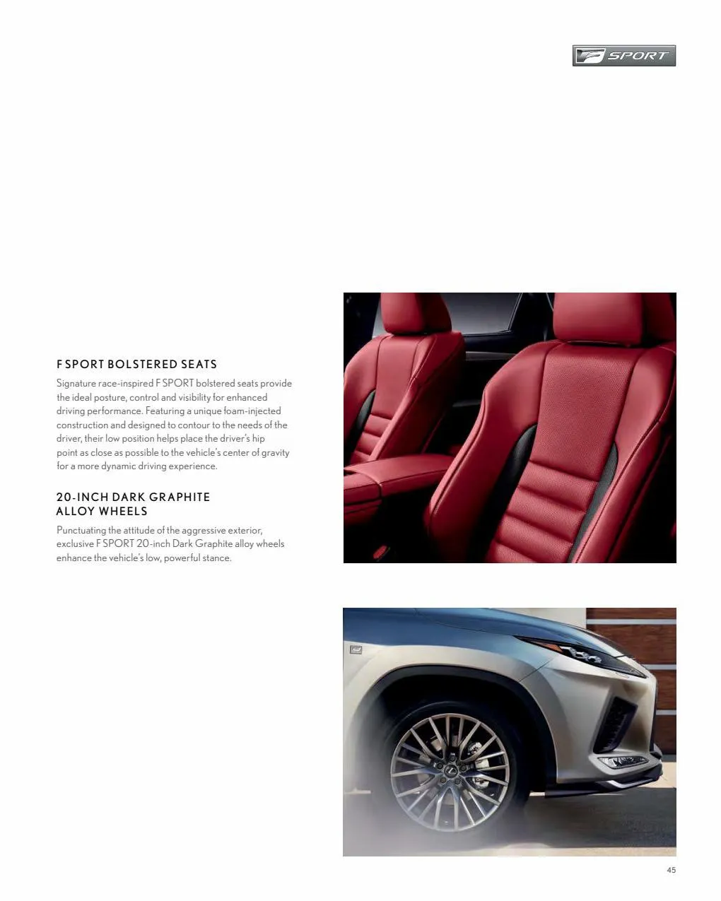 Catalogue Lexus RX 2022, page 00047