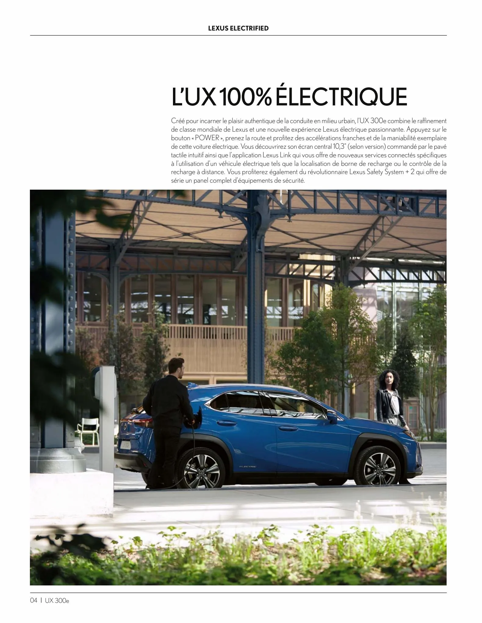 Catalogue UX 300e 100% électrique, page 00004