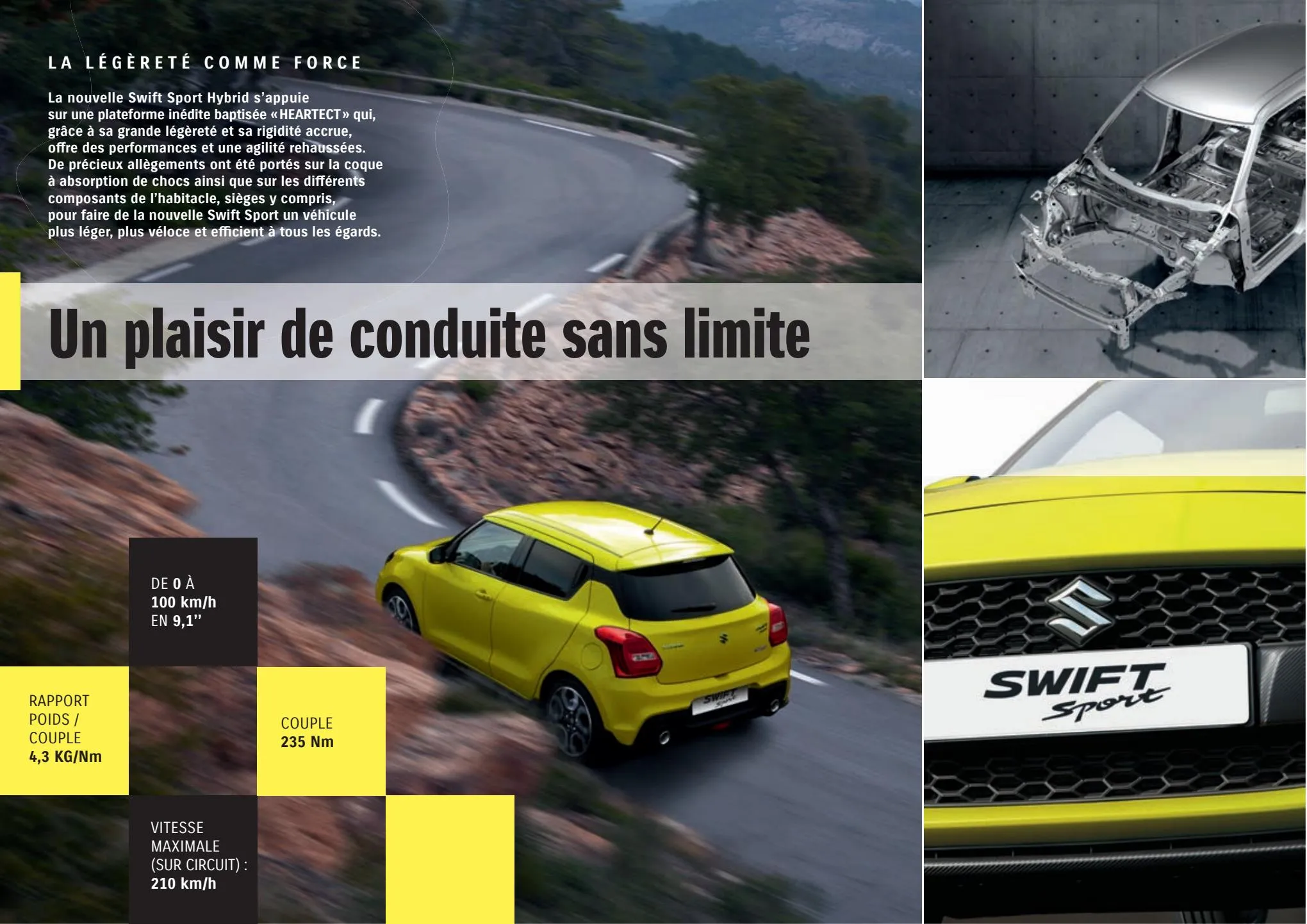 Catalogue Suzuki SUZUKI SWIFT SPORT HYBRID, page 00004