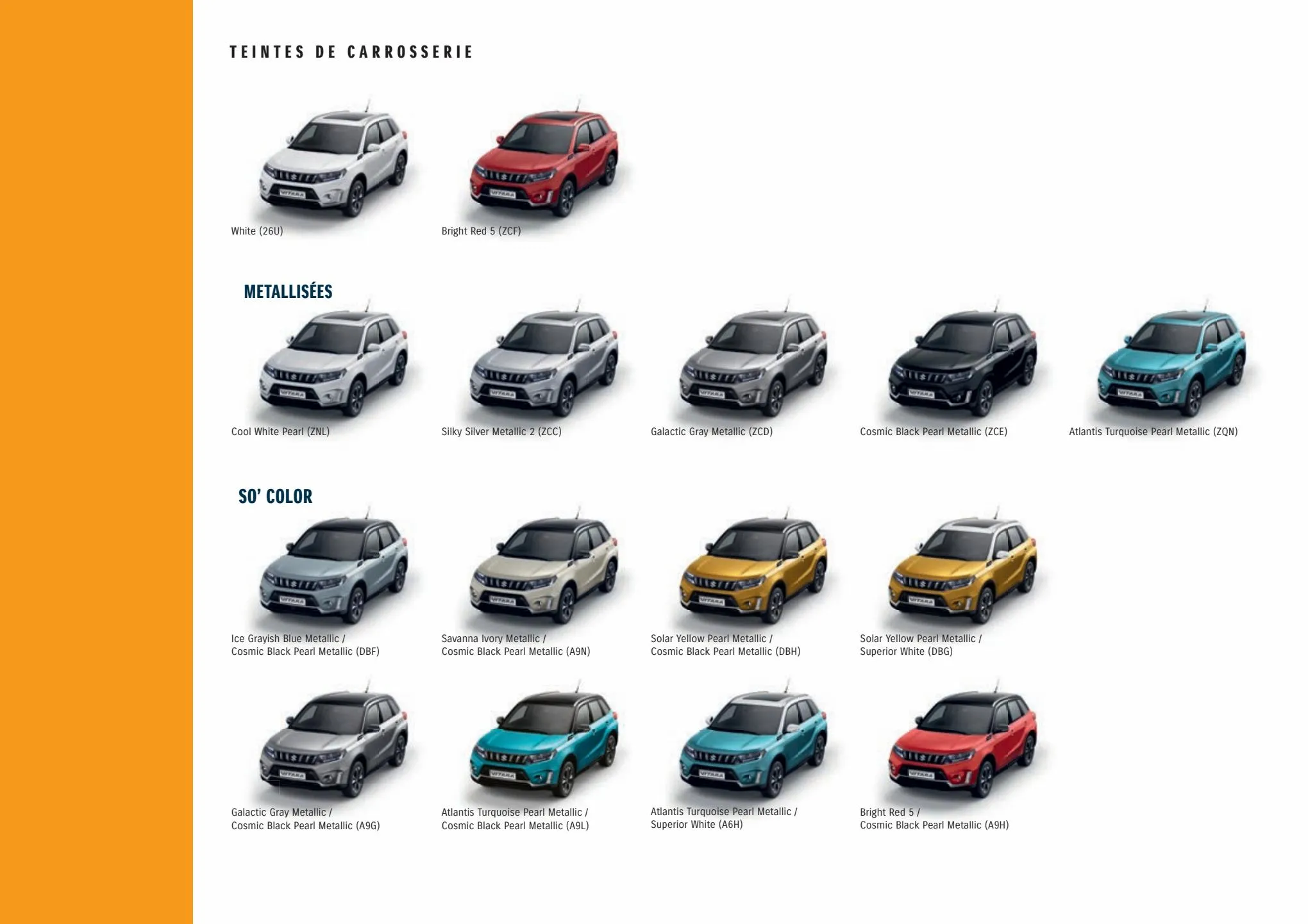 Catalogue Suzuki SUZUKI VITARA HYBRID, page 00022