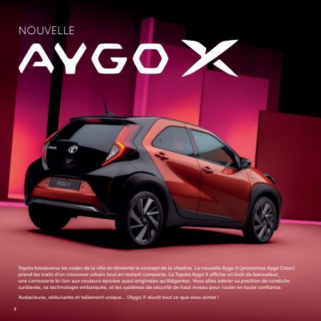Catalogue Toyota | NOUVELLE AYGO X | 11/01/2022 - 01/01/2023