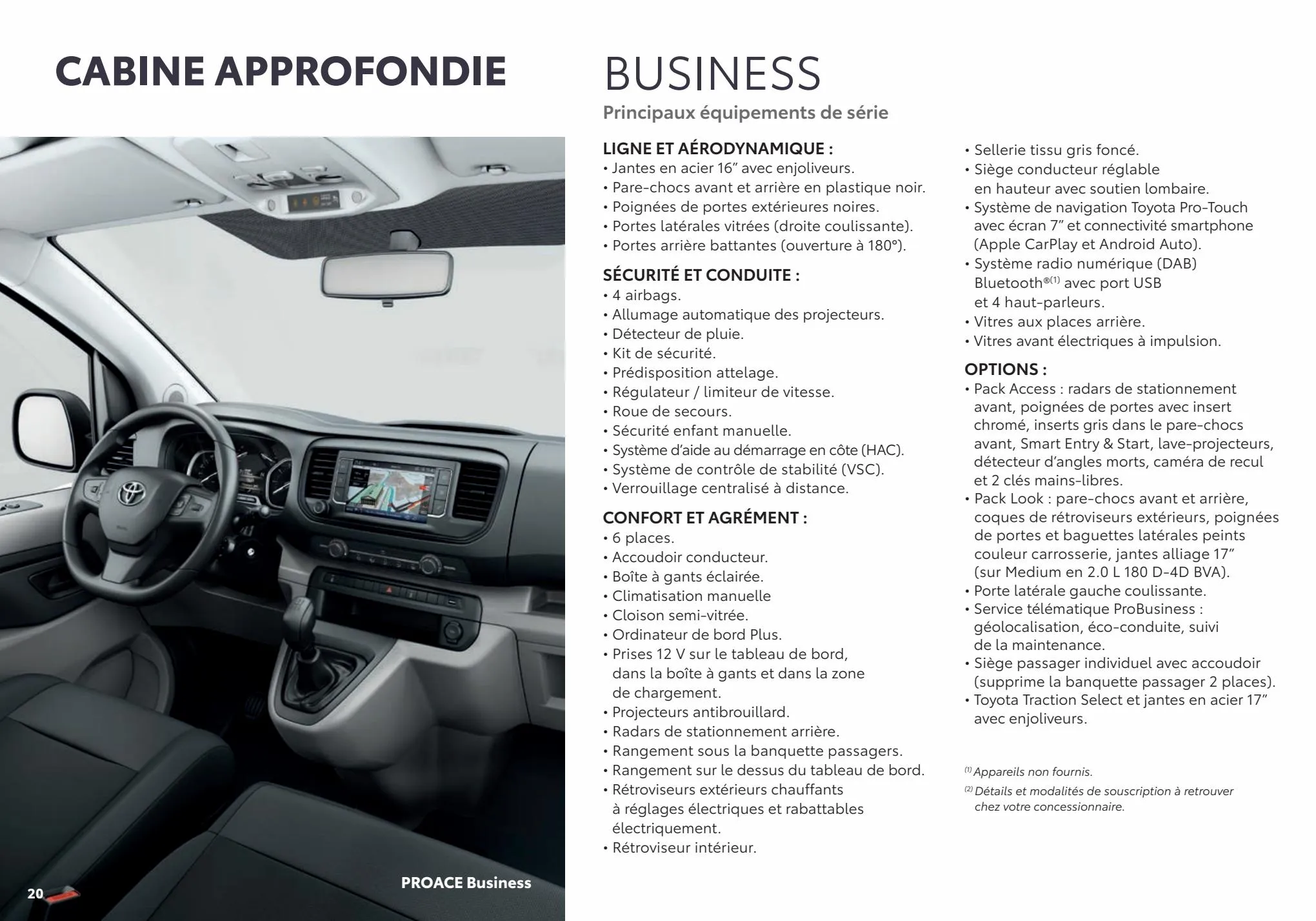 Catalogue TOYOTA PROACE, page 00020