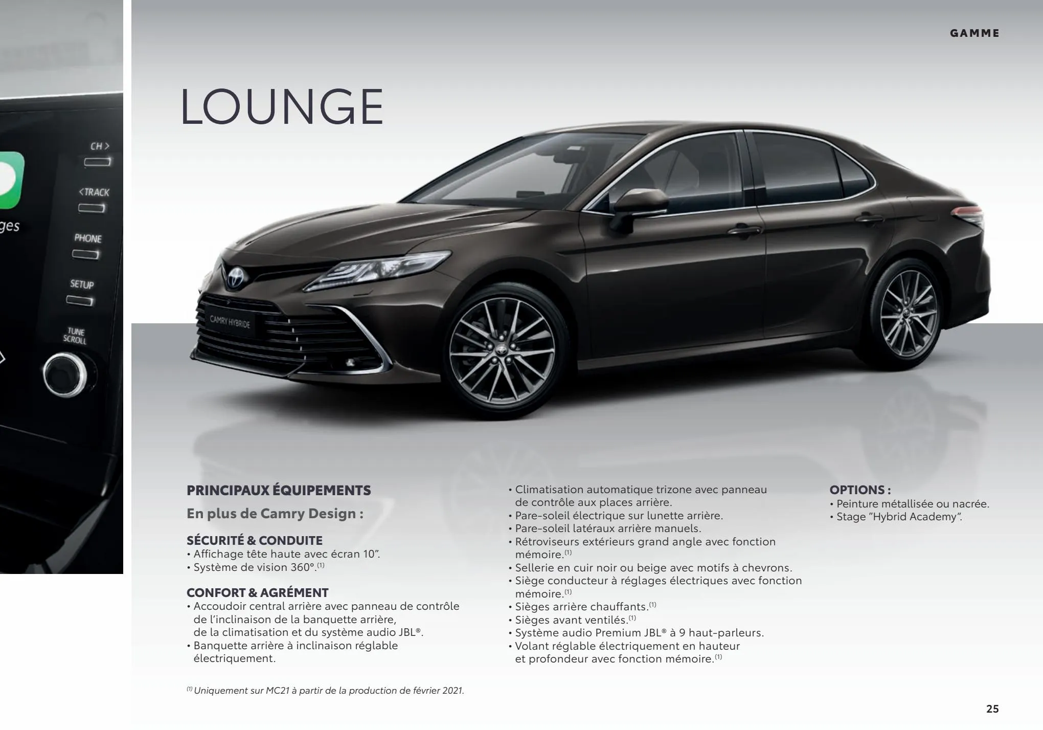 Catalogue CAMRY, page 00025