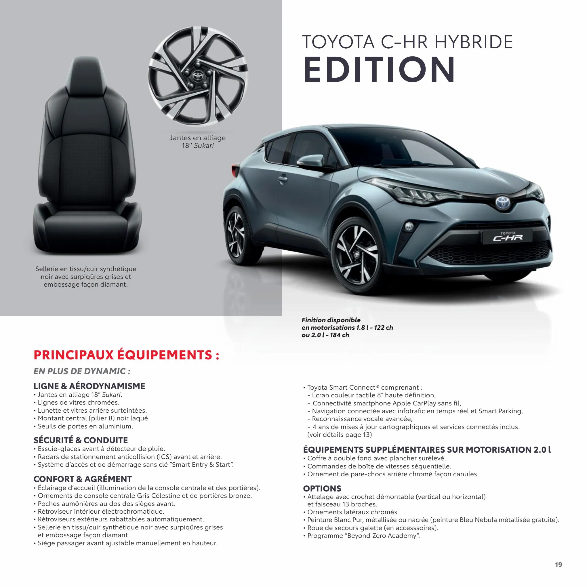 Catalogue Toyota C-HR
 , page 00019