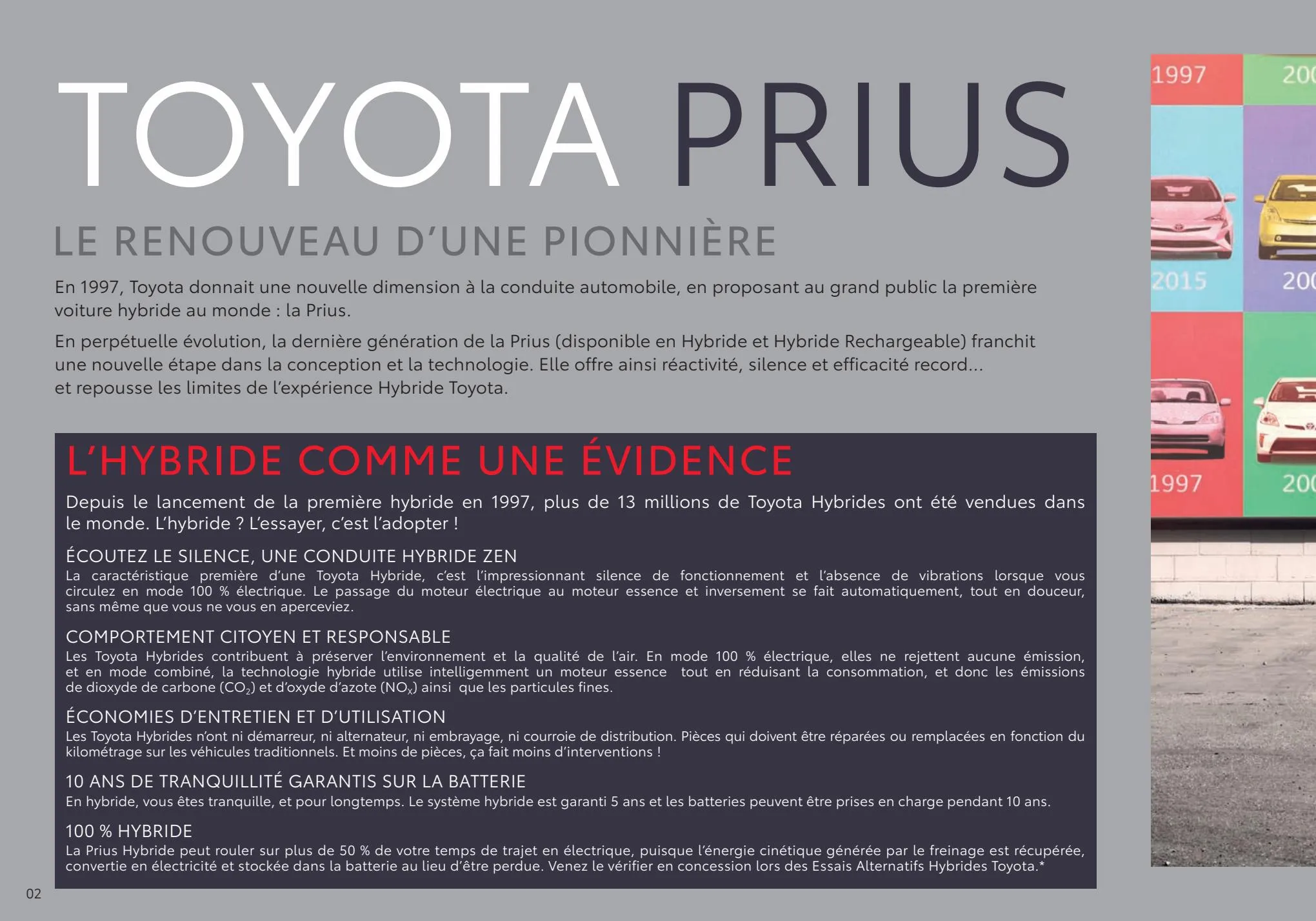 Catalogue Prius Hybride Rechargeable, page 00002