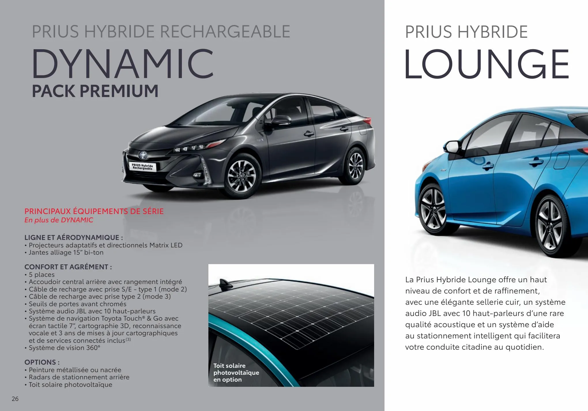 Catalogue Prius Hybride Rechargeable, page 00026