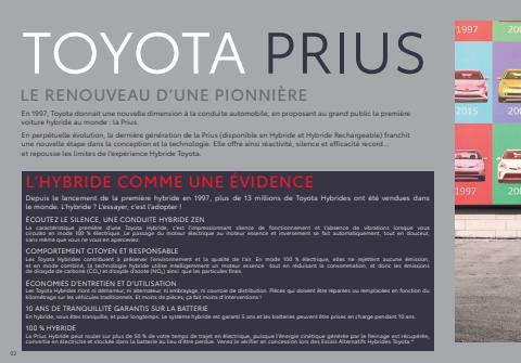 Catalogue Toyota | Prius Hybride Rechargeable | 27/04/2022 - 27/04/2023