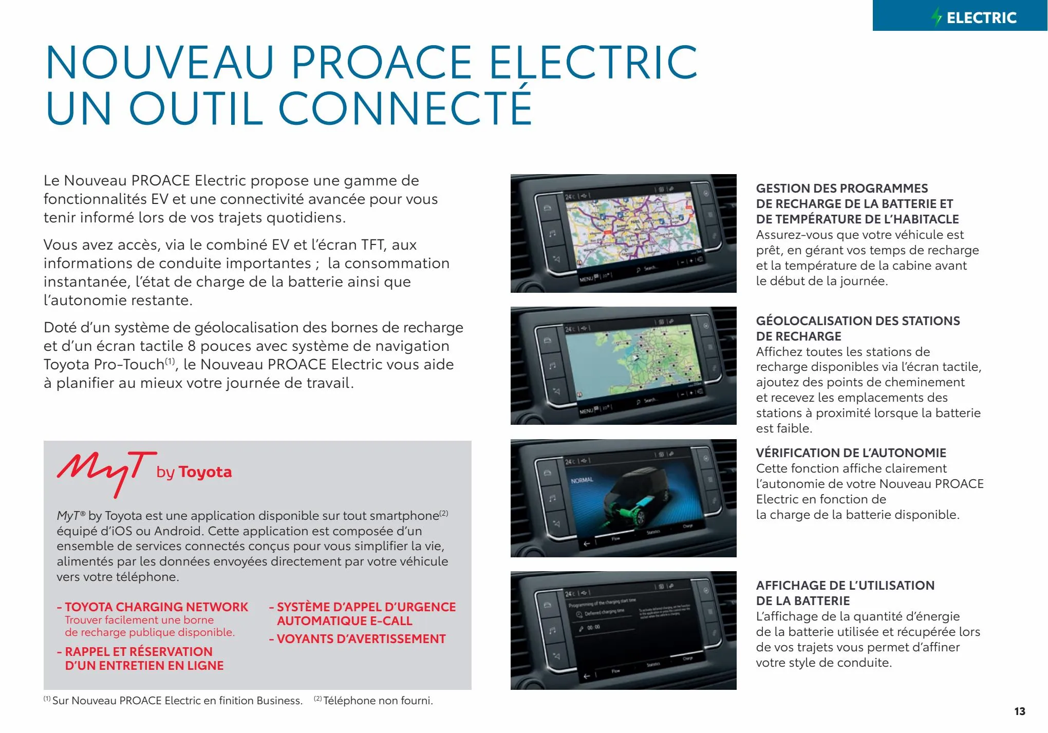Catalogue Nouveau PROACE Electric, page 00013