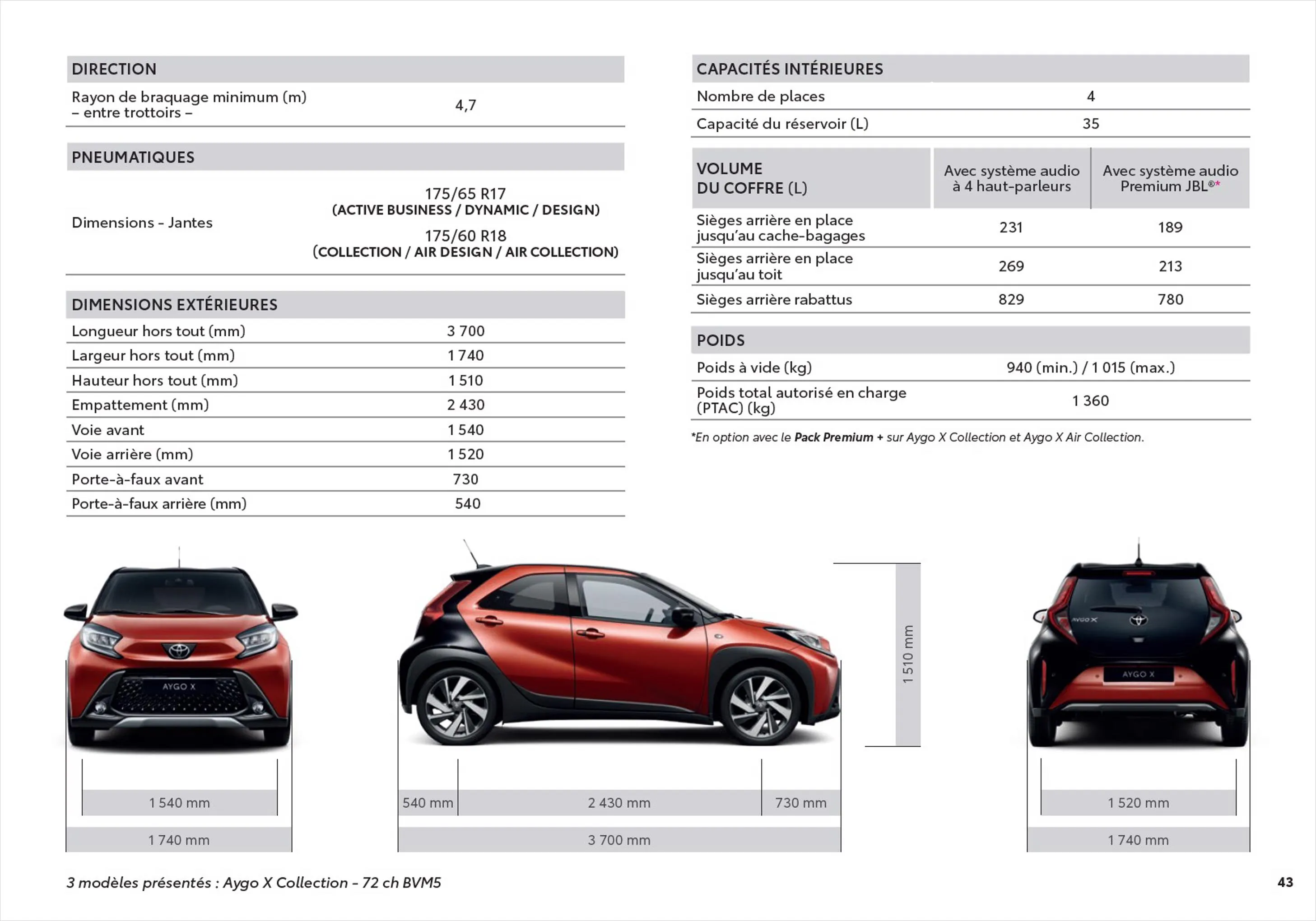 Catalogue Toyota Aygo X, page 00043
