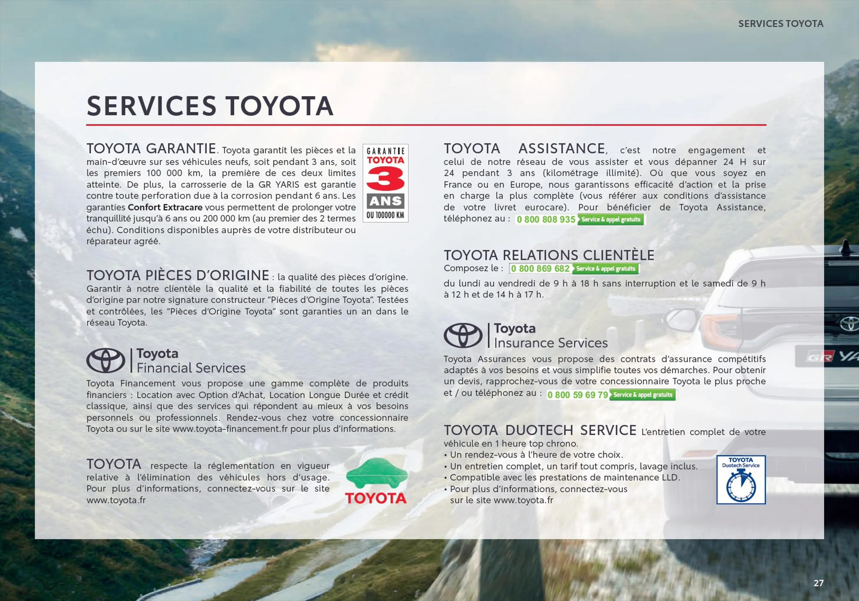Catalogue Toyota GR Yaris, page 00027