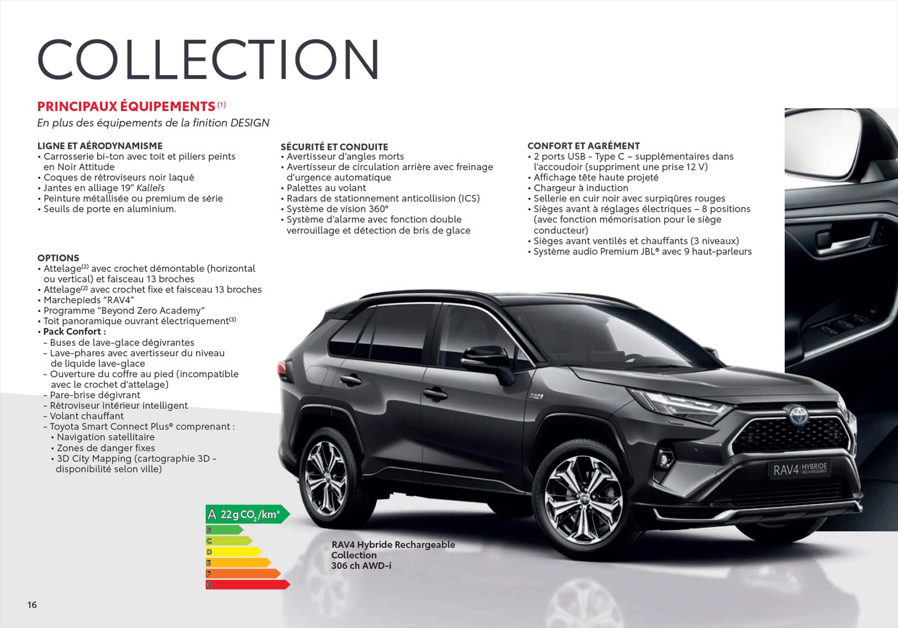 Catalogue Toyota RAV4 Hybride Rechargeable, page 00016