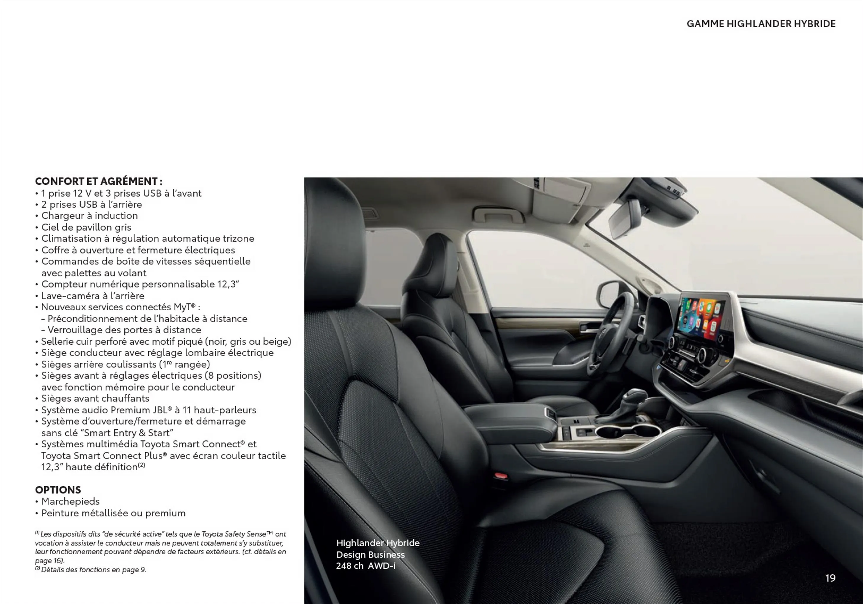 Catalogue Toyota Highlander
 , page 00019