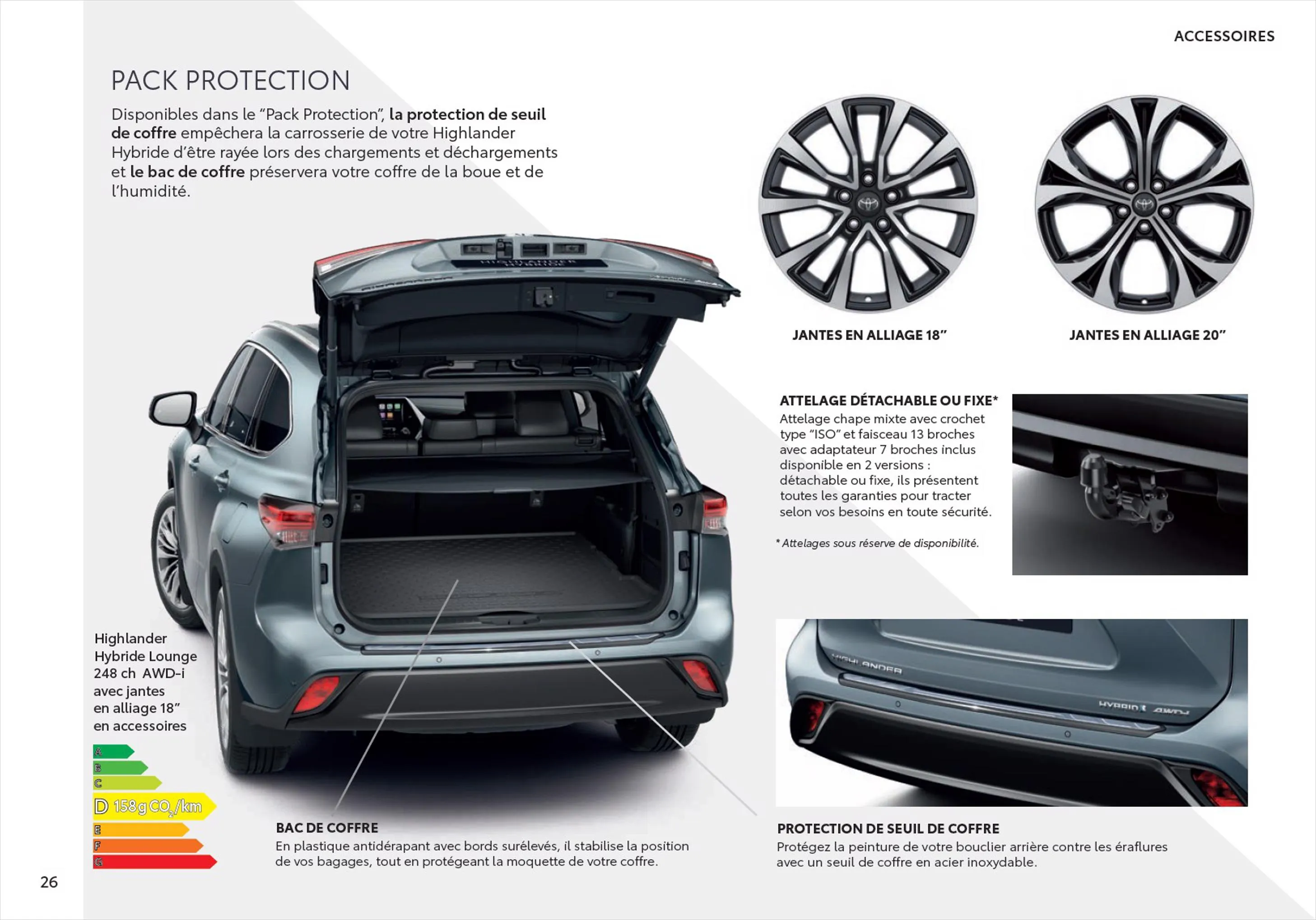 Catalogue Toyota Highlander
 , page 00026