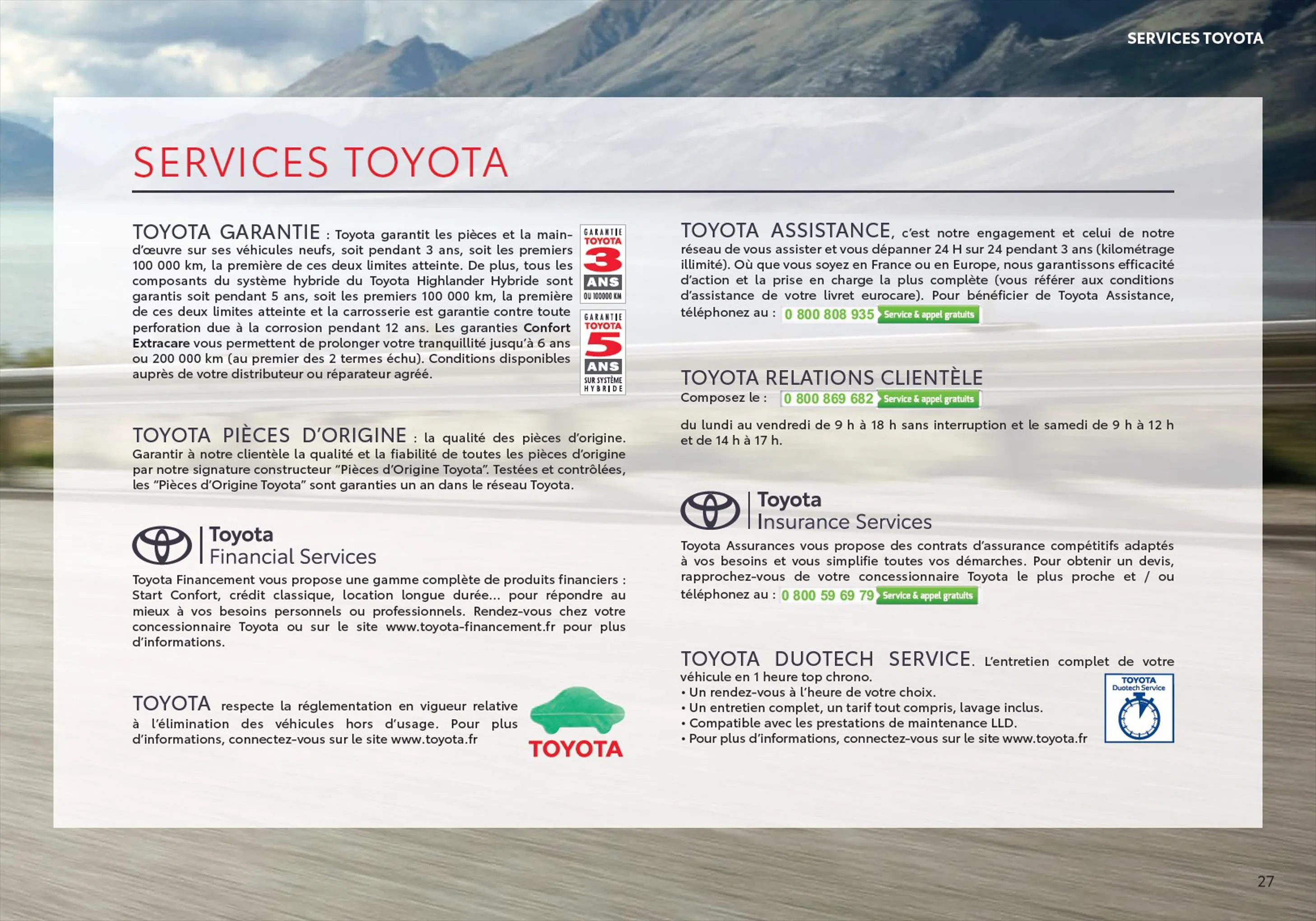 Catalogue Toyota Highlander
 , page 00027