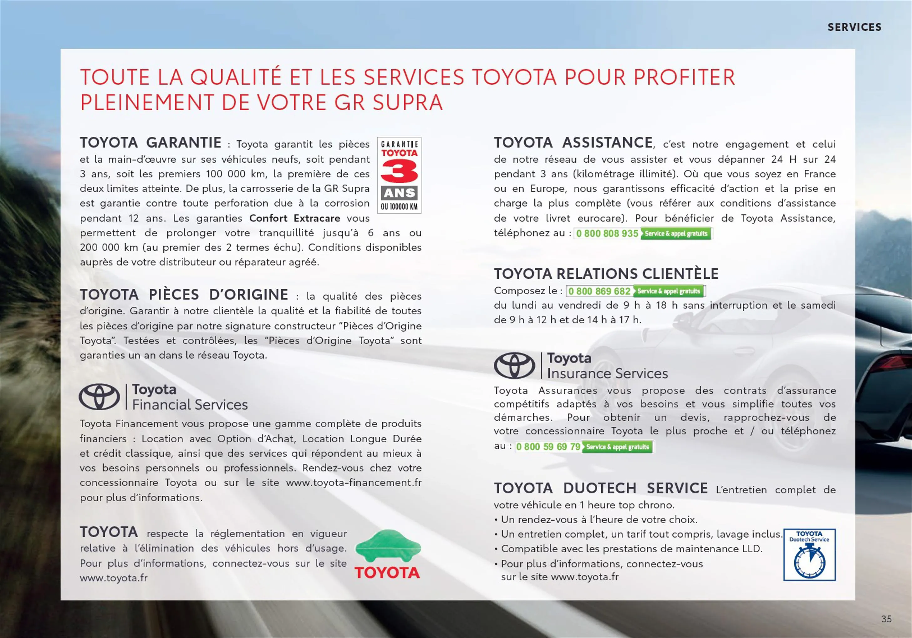 Catalogue Toyota Supra
 , page 00035