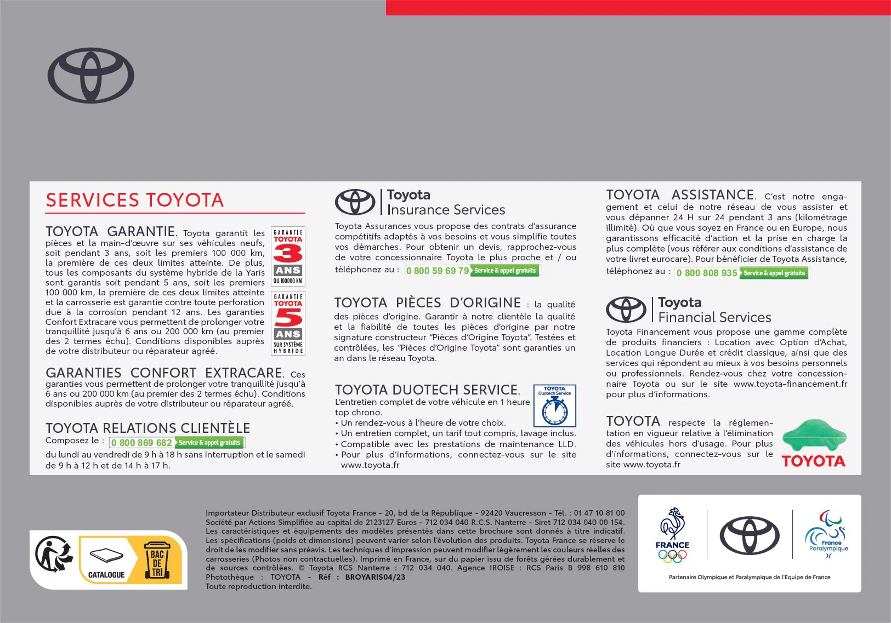 Catalogue Toyota Yaris, page 00040