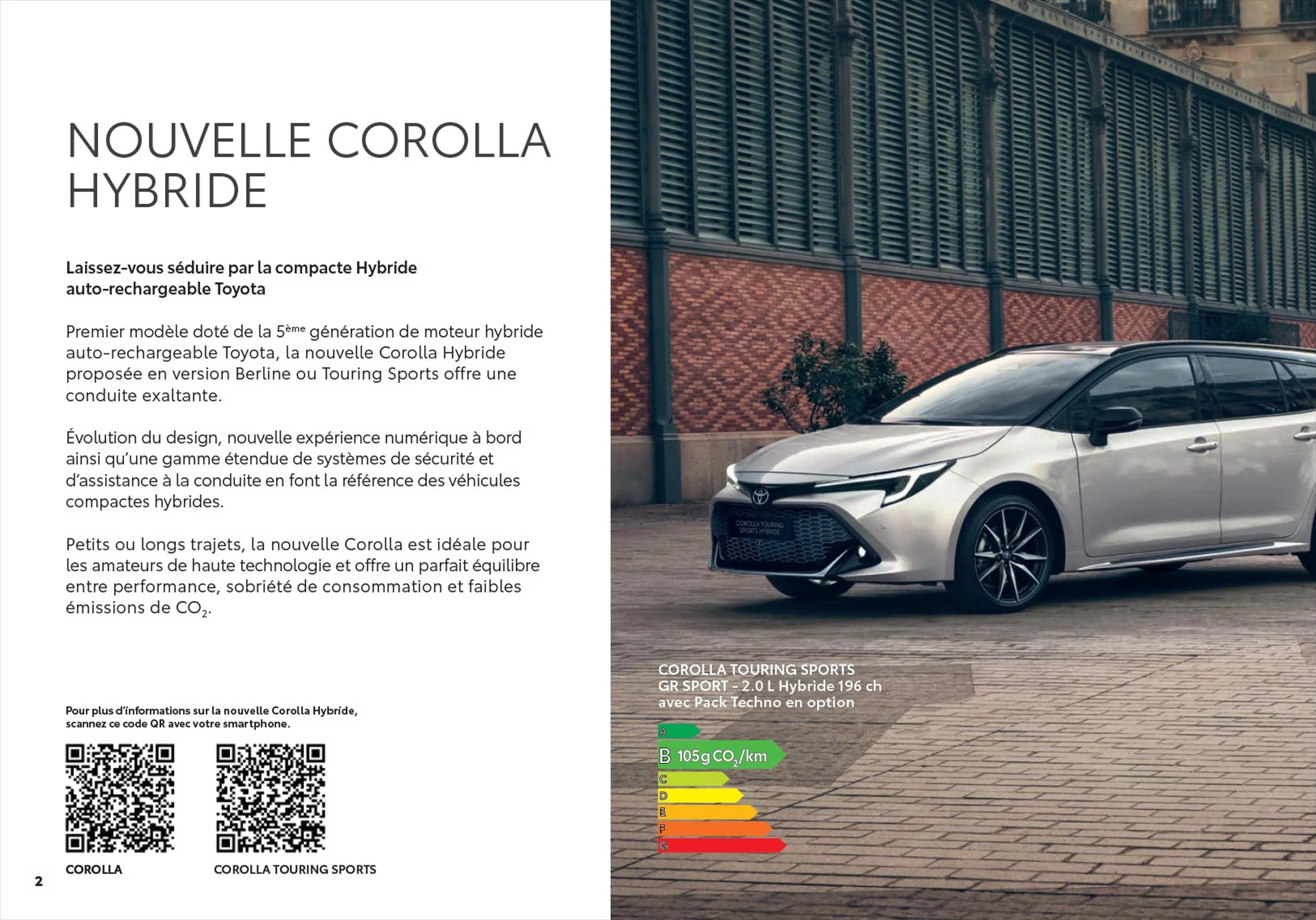 Catalogue Toyota Corolla
 , page 00002