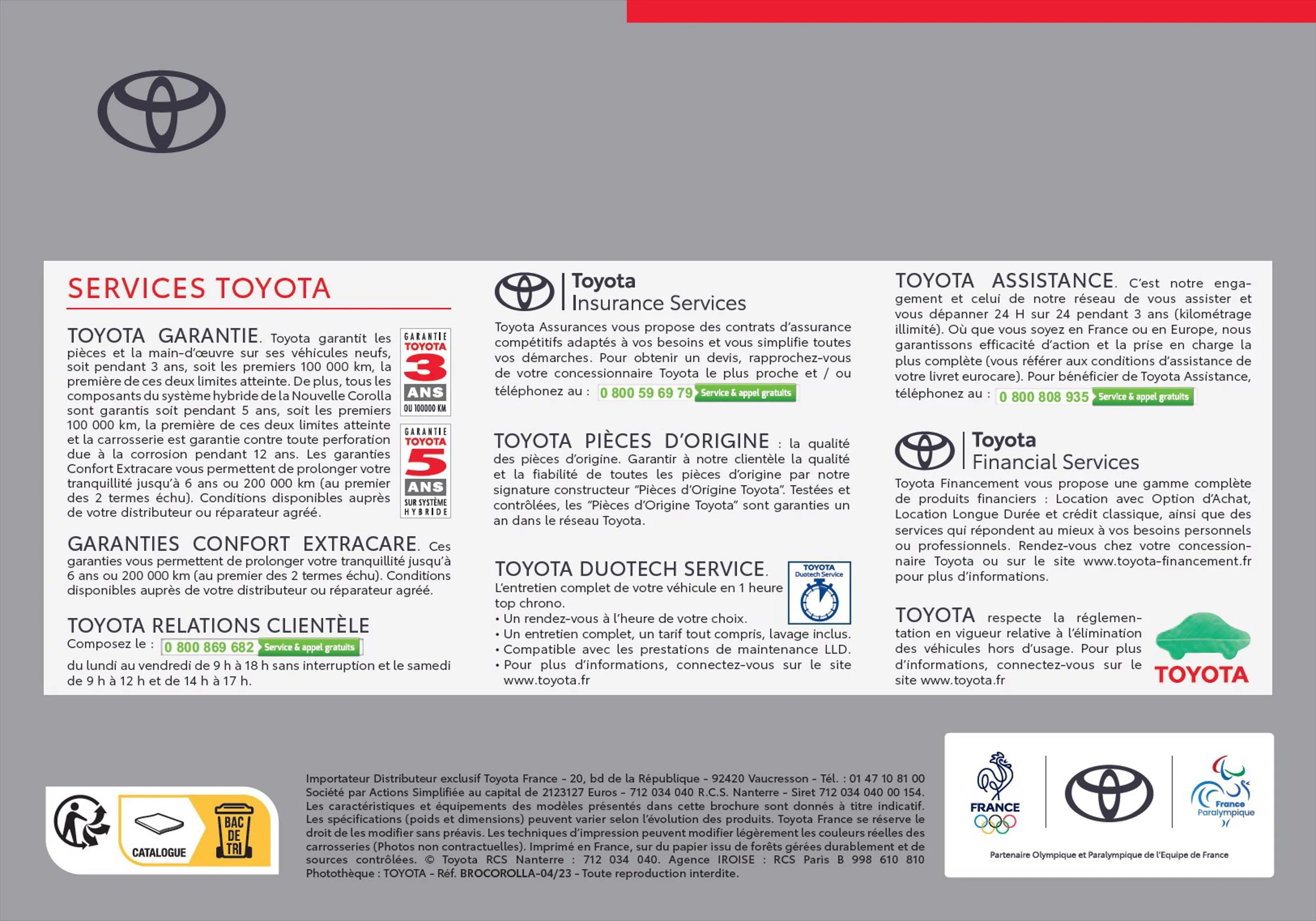 Catalogue Toyota Corolla
 , page 00048