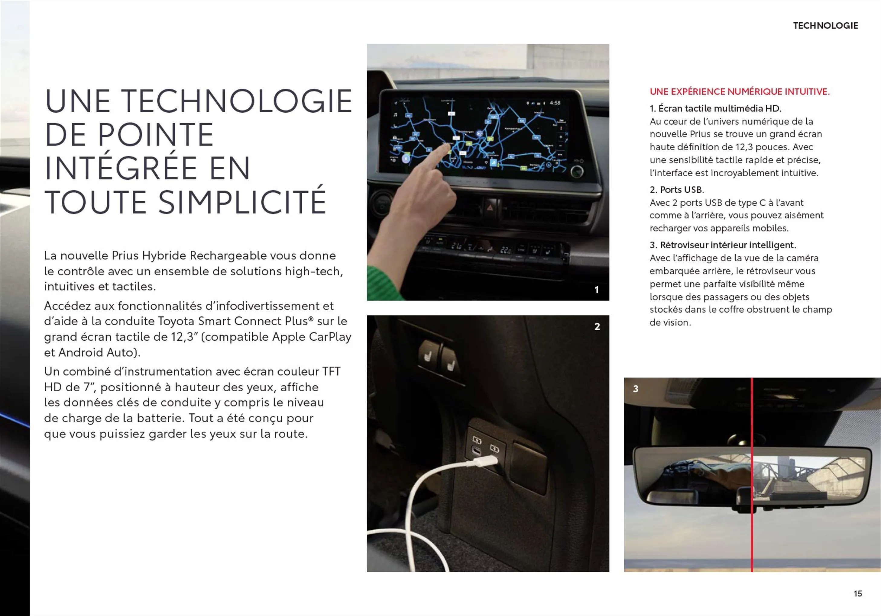 Catalogue Toyota Prius Hybride Rechargeable, page 00015