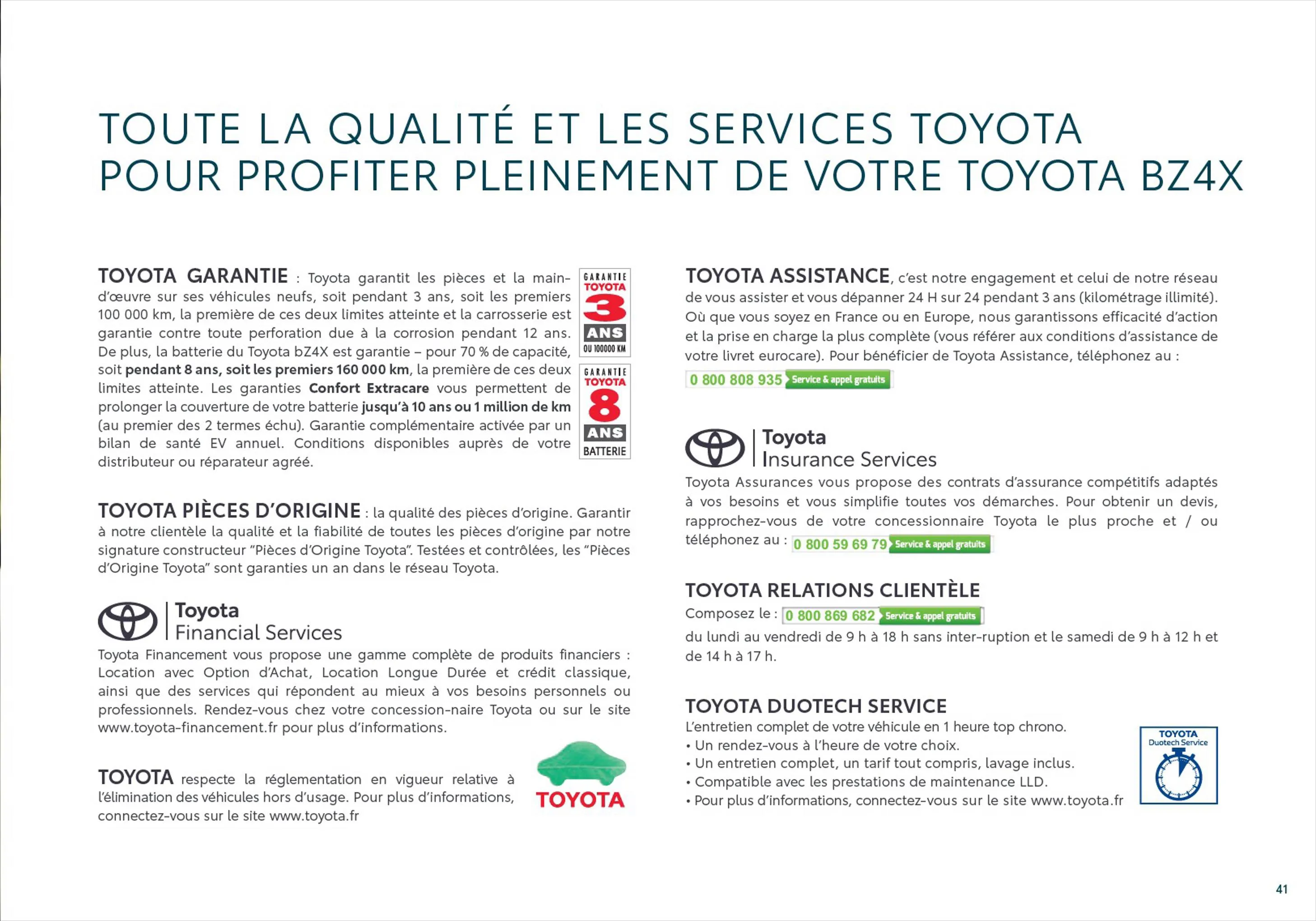 Catalogue Toyota bZ4X, page 00041