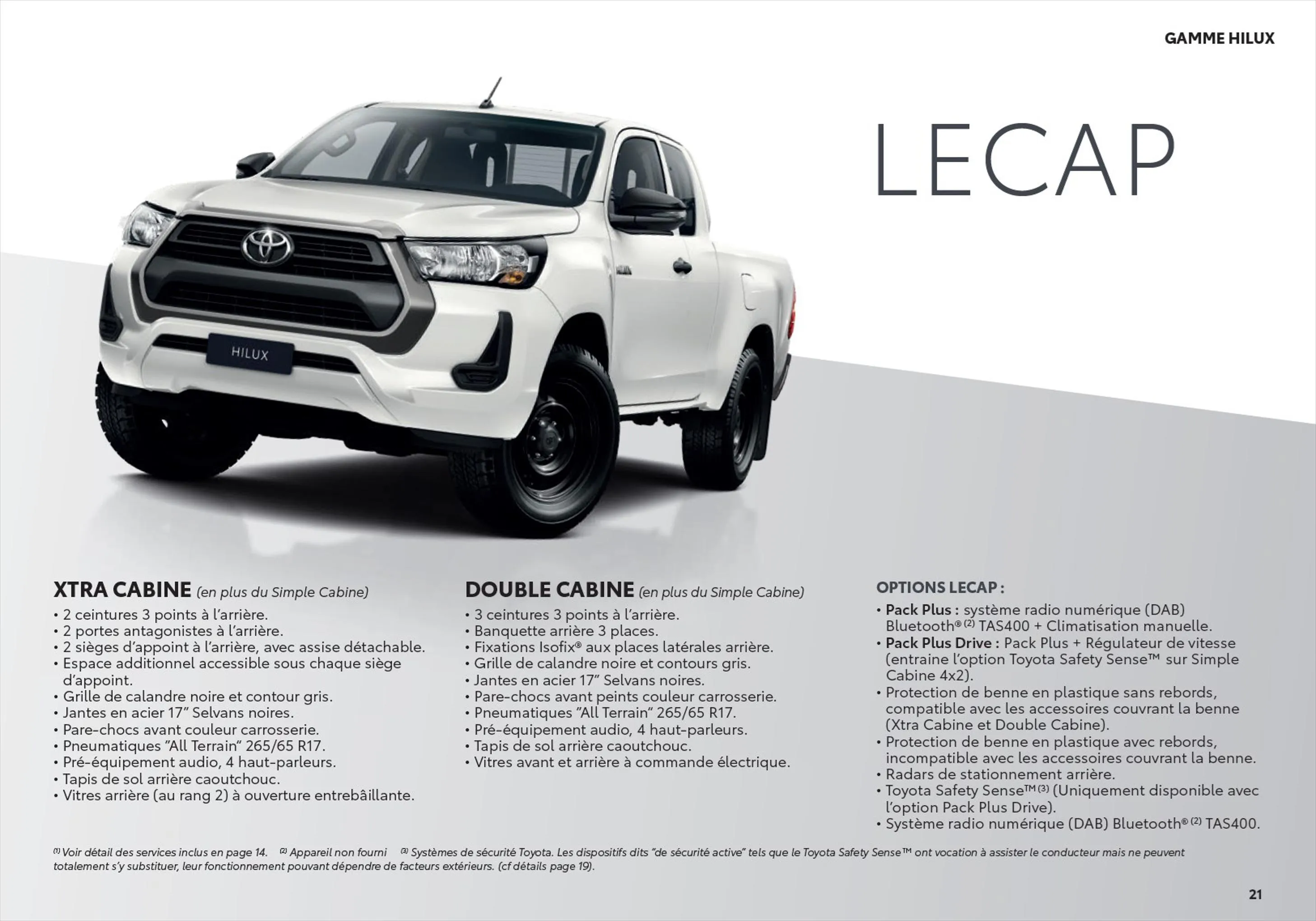 Catalogue Toyota Hilux
 , page 00021