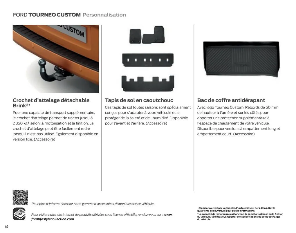 Catalogue Nouveau Tourneo Custom, page 00042