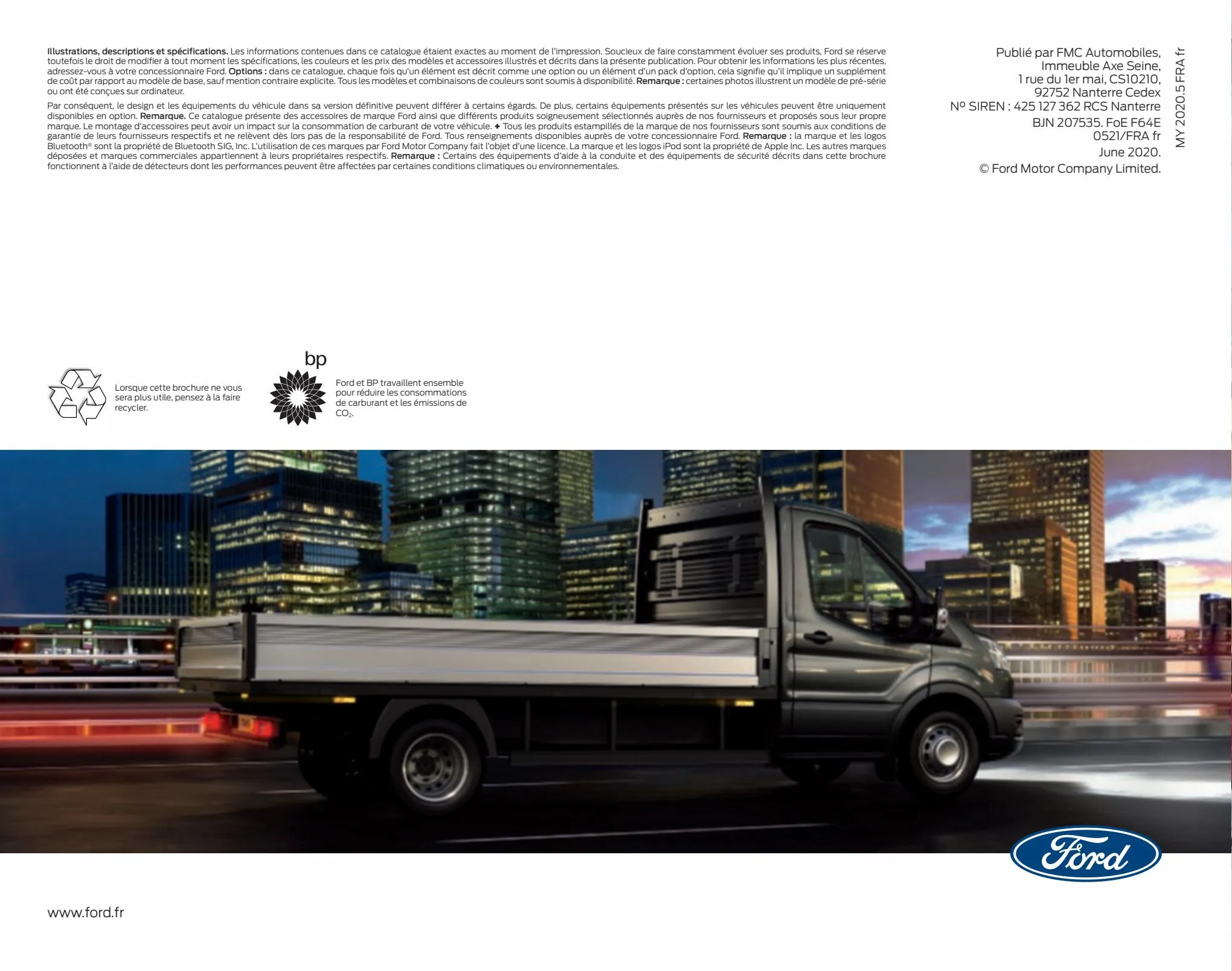 Catalogue Transit Chassis Cab, page 00080