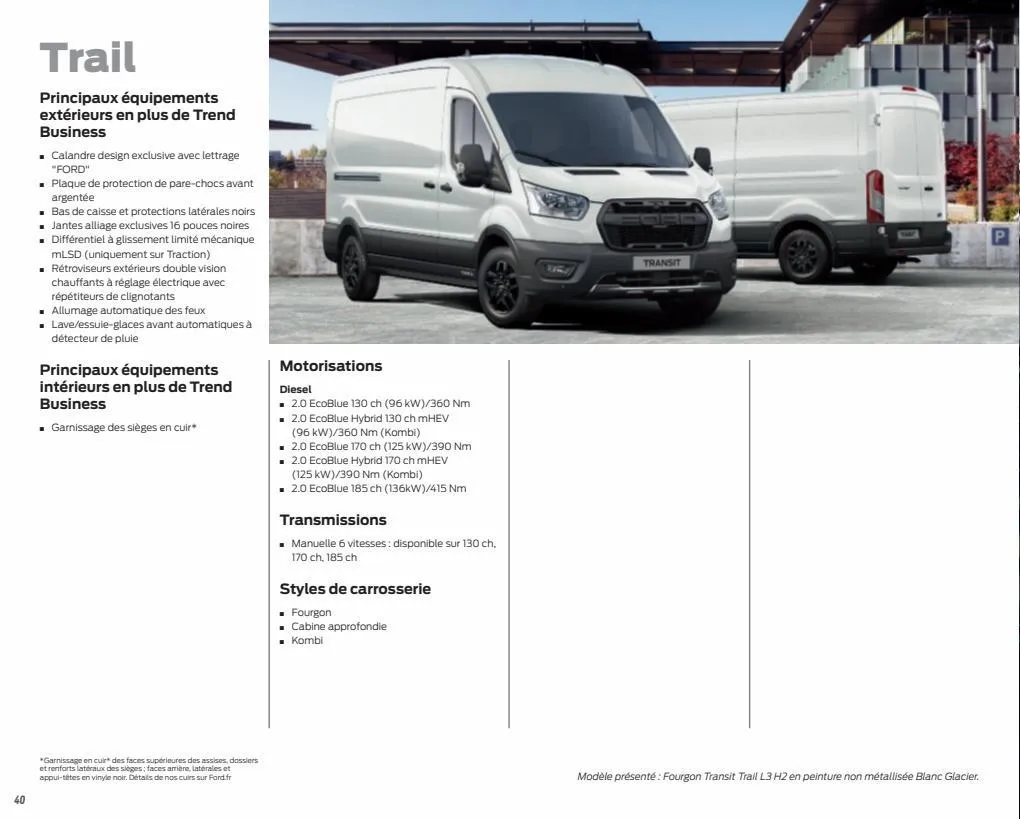 Catalogue Transit Van, page 00042