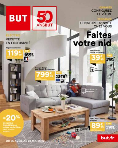 Catalogue BUT à Lyon | Faites Votre Nid Jusqu'à -30% | 25/04/2022 - 23/05/2022
