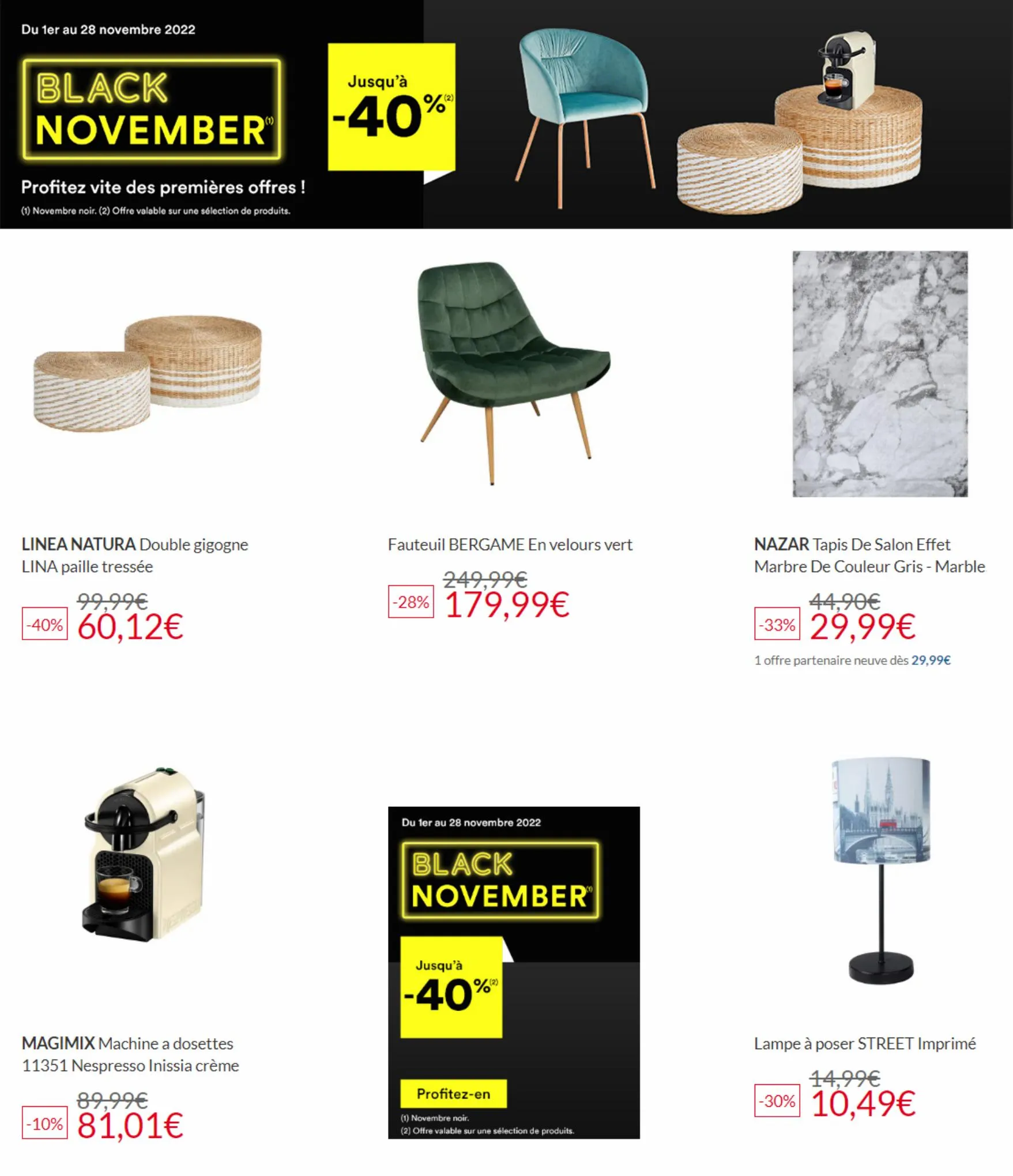Catalogue PROMOTIONS BLACK FRIDAY, page 00002