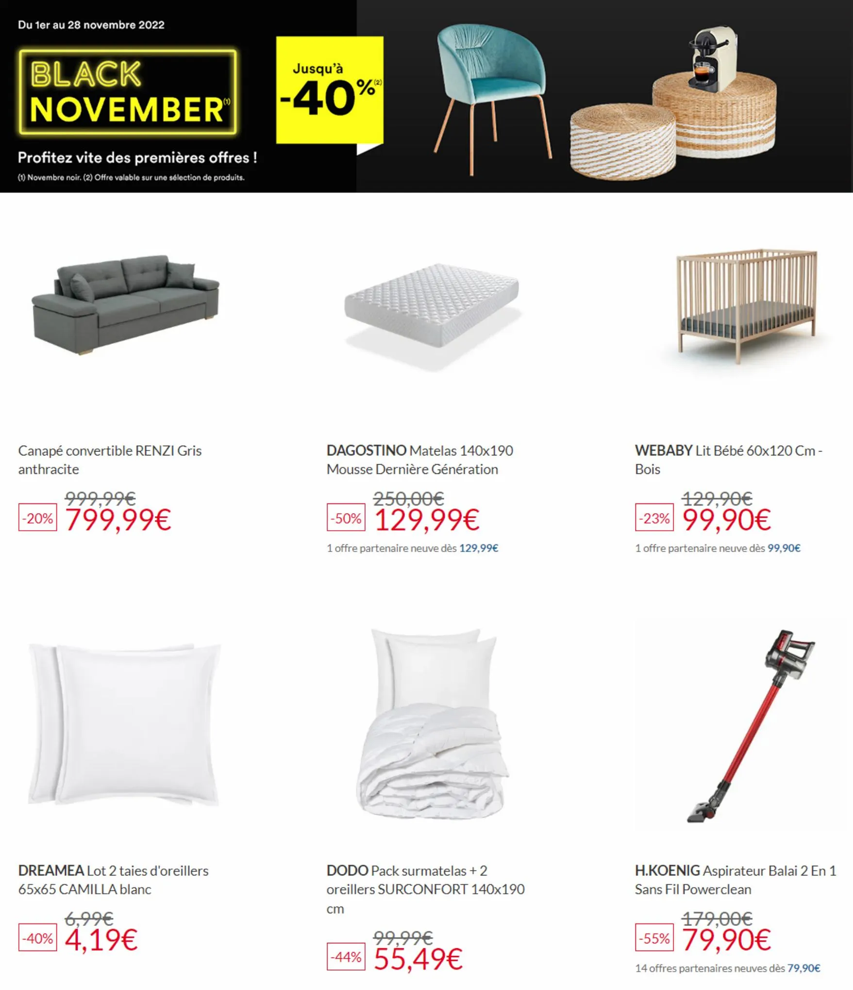 Catalogue PROMOTIONS BLACK FRIDAY, page 00004