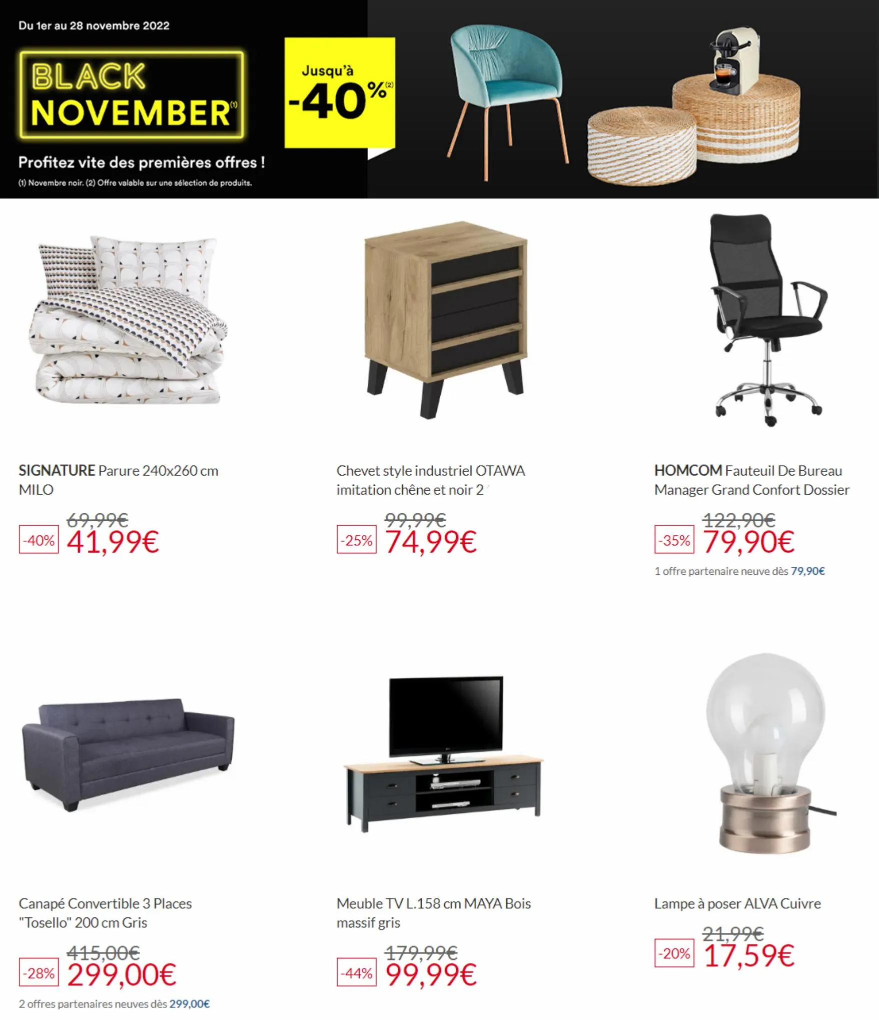 Catalogue PROMOTIONS BLACK FRIDAY, page 00005