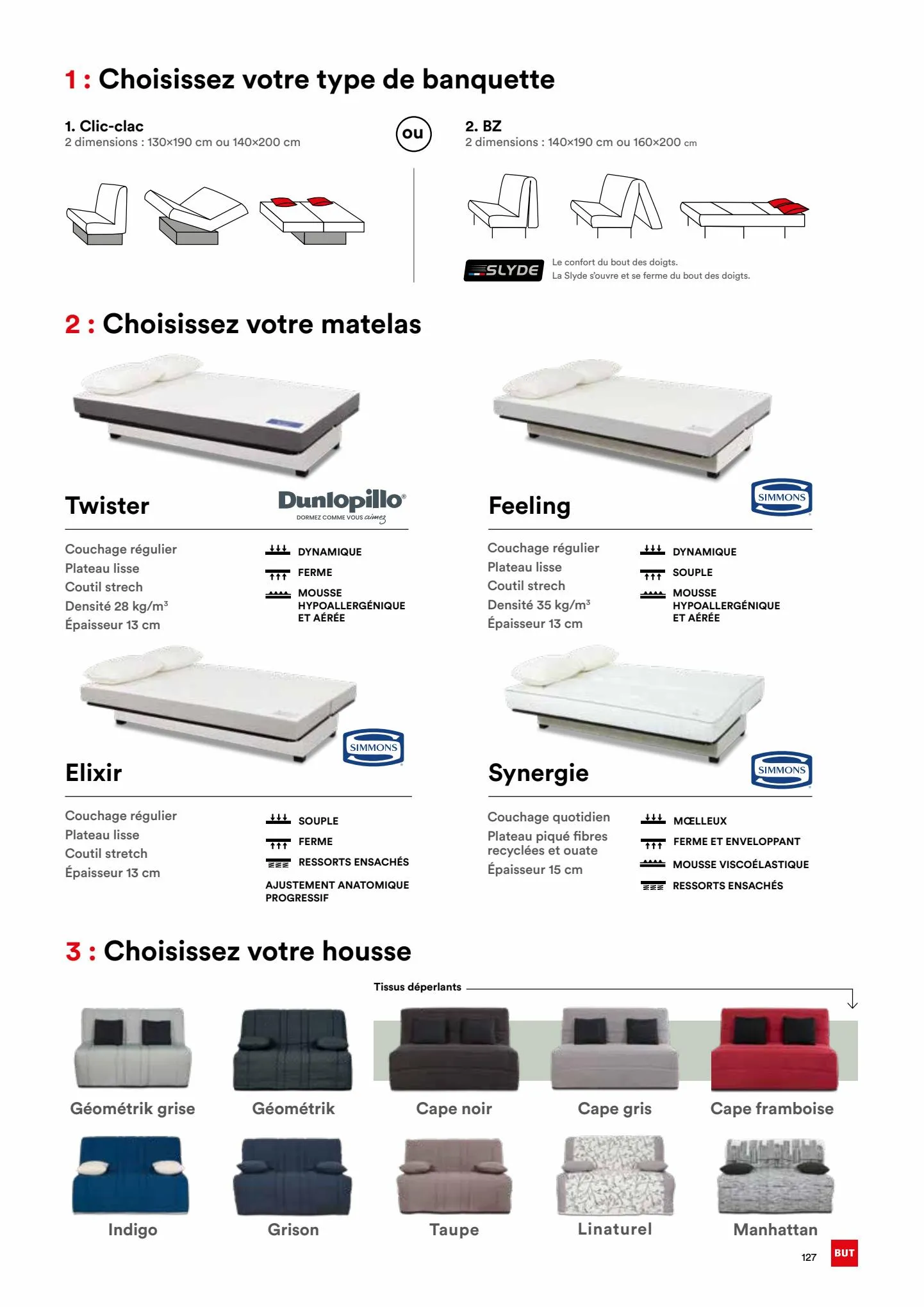 Catalogue Guide Literie 2023, page 00127