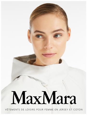 Catalogue Max Mara | Vêtements de loisirs pour femme en jersey et coton | 03/08/2022 - 03/10/2022