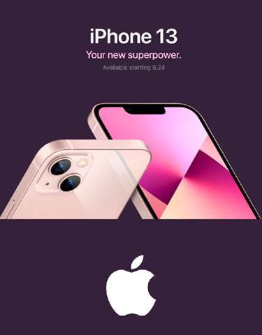 Catalogue Apple | iPhone 13 | 22/09/2021 - 23/05/2022