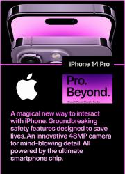 Promos de Multimédia et Électroménager à Bordeaux | iPhone 14 Pro sur Apple | 14/02/2023 - 14/08/2023