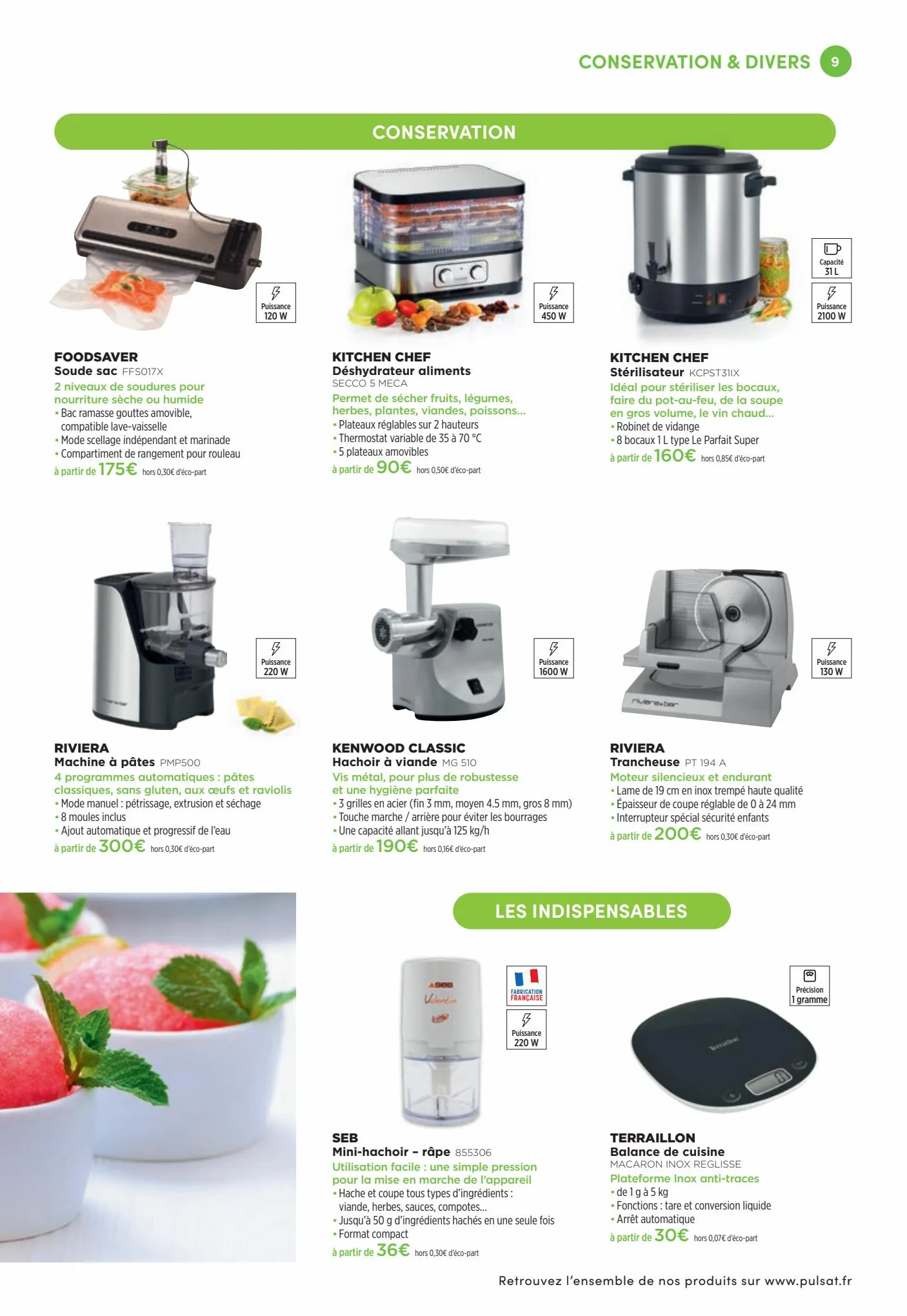 Catalogue PULSAT, LE SERVICE PREMIUM, page 00009