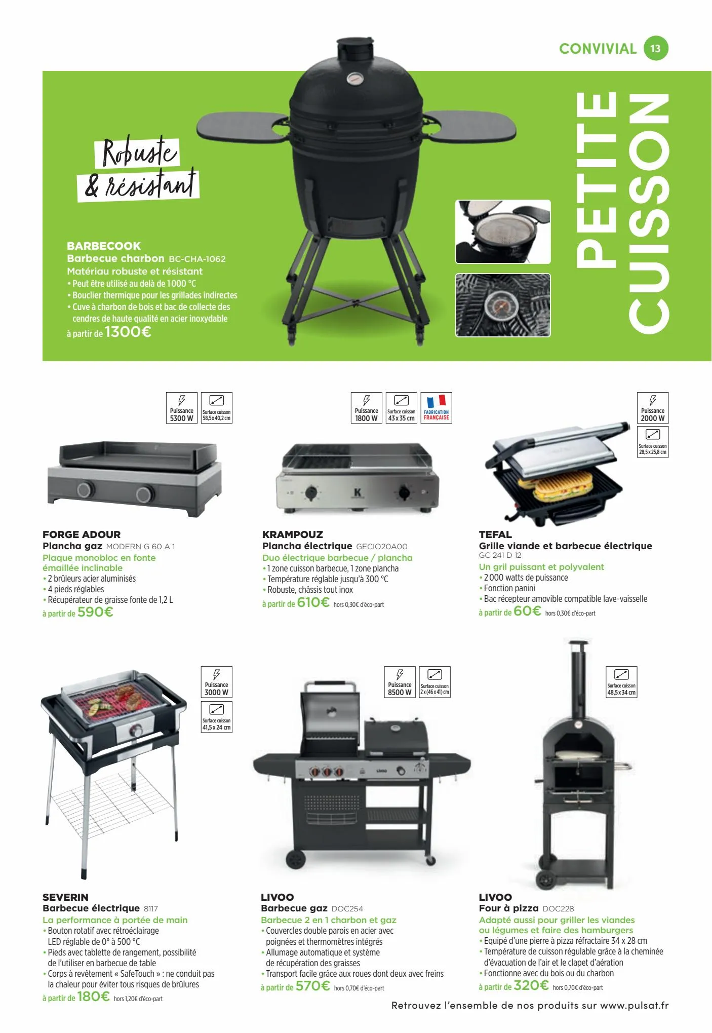 Catalogue PULSAT, LE SERVICE PREMIUM, page 00013