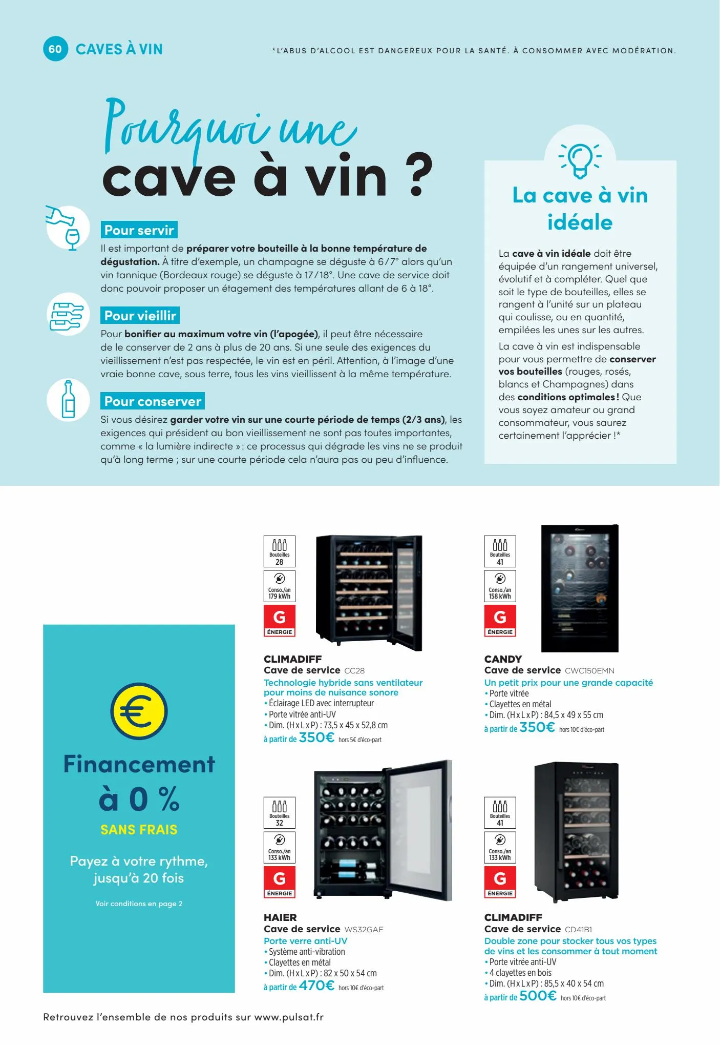 Catalogue PULSAT, LE SERVICE PREMIUM, page 00060