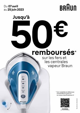 Braun Jusqu'à 50€ remboursés*