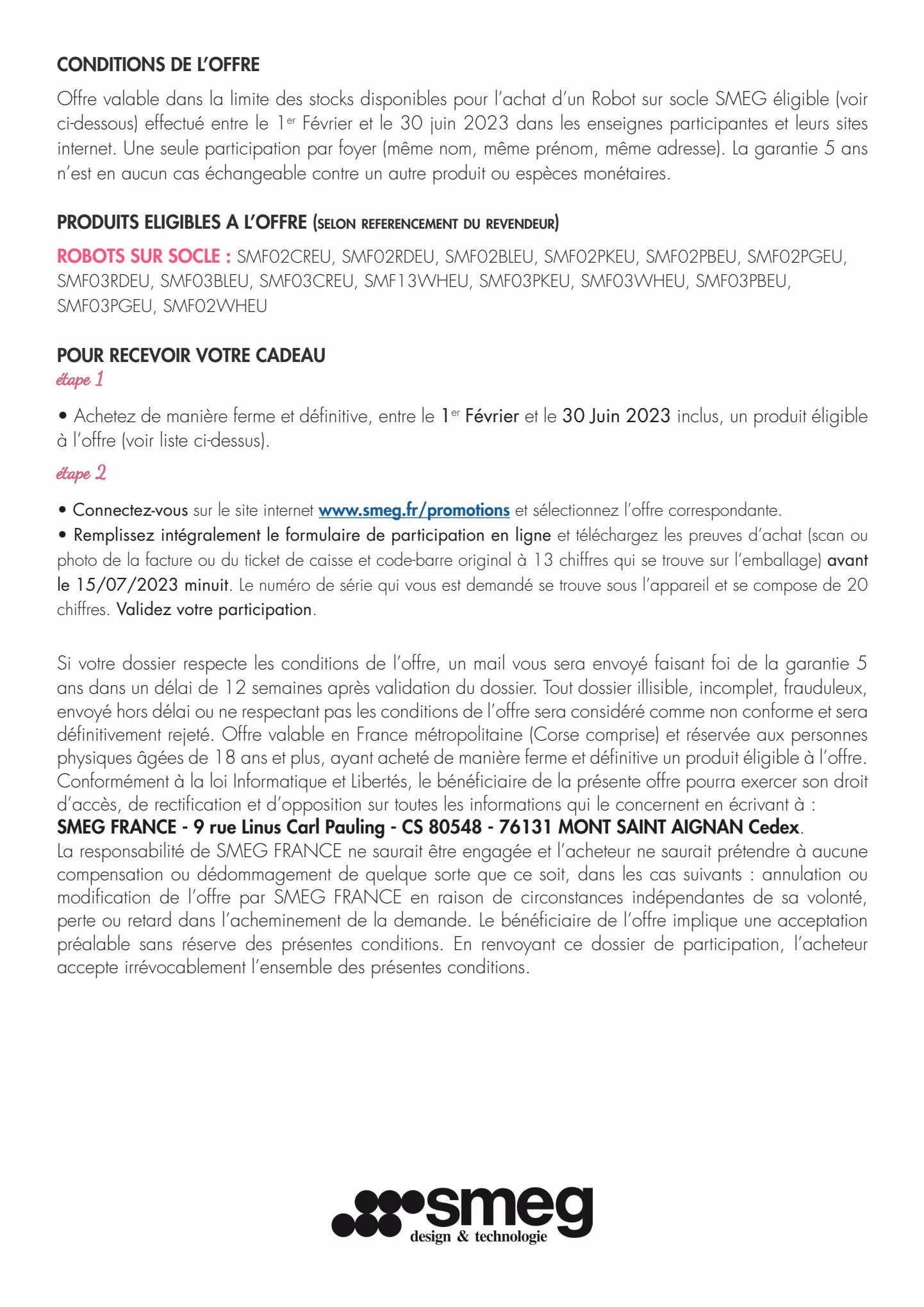 Catalogue 5 Ans de Garantie Offerte, page 00002