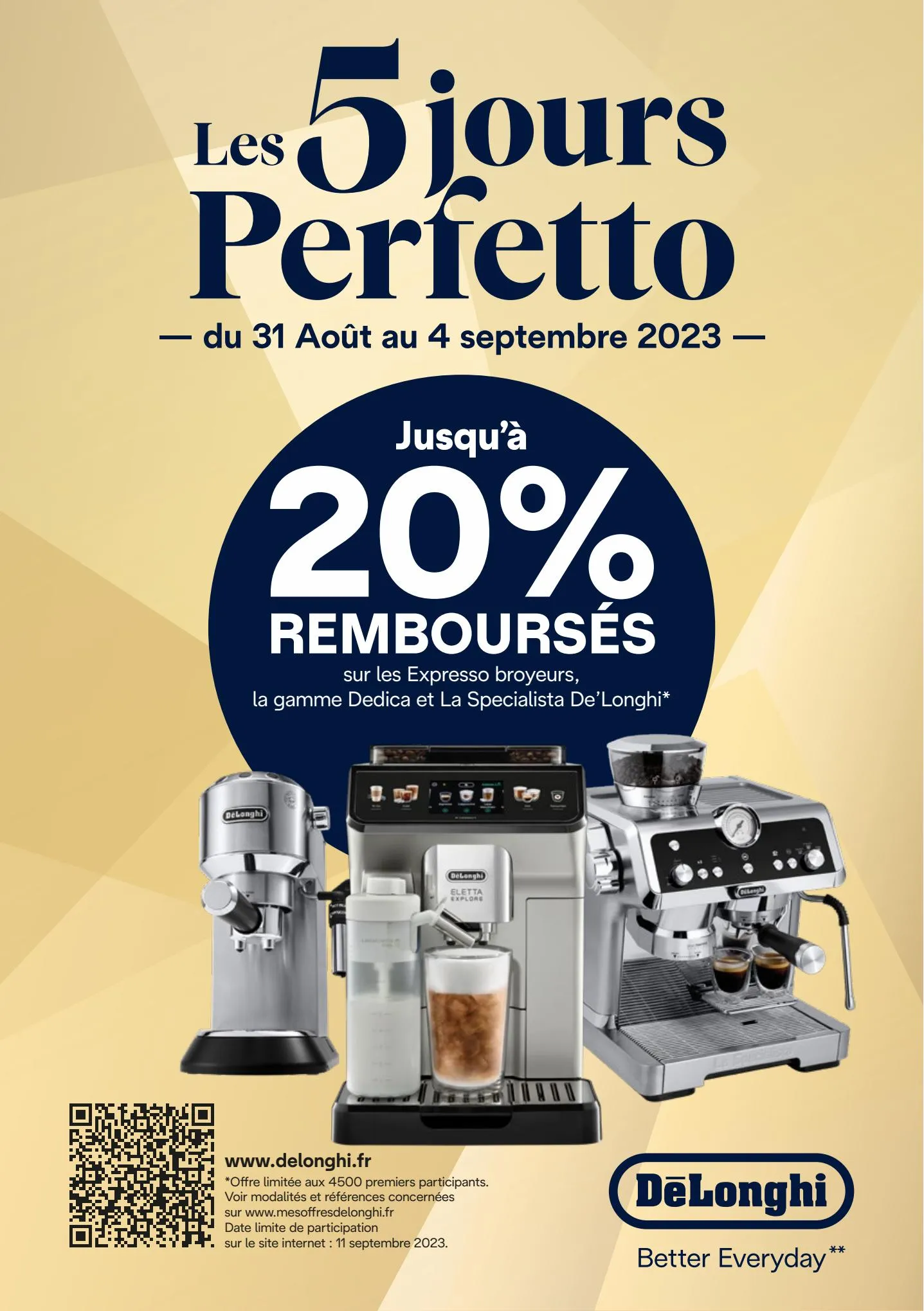 Catalogue Les 5 Jours Perfetto Jusqu'à 20% Remboursés*, page 00001